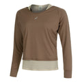 Nagino Run Hardloopshirt Dames - beige, crème