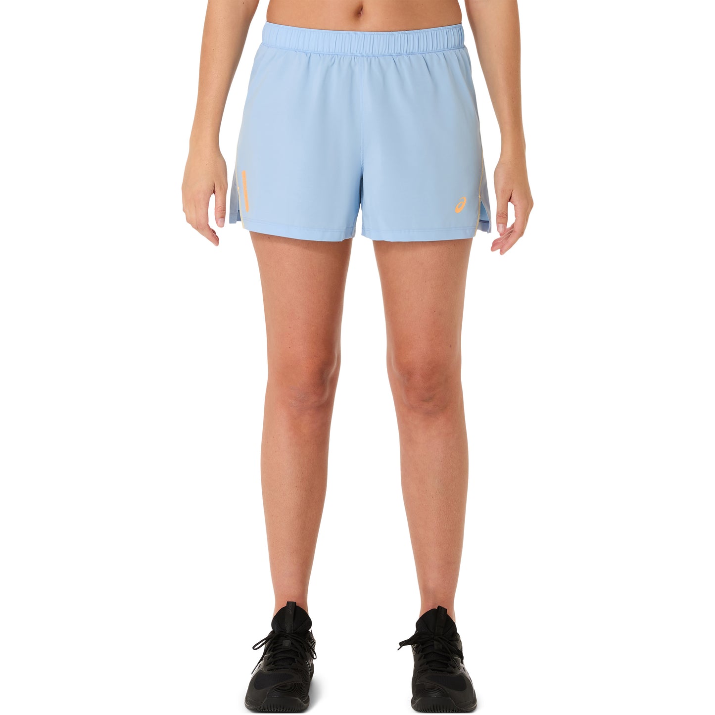 ASICS Court 2in1 Shorts Dames-Blaugrau