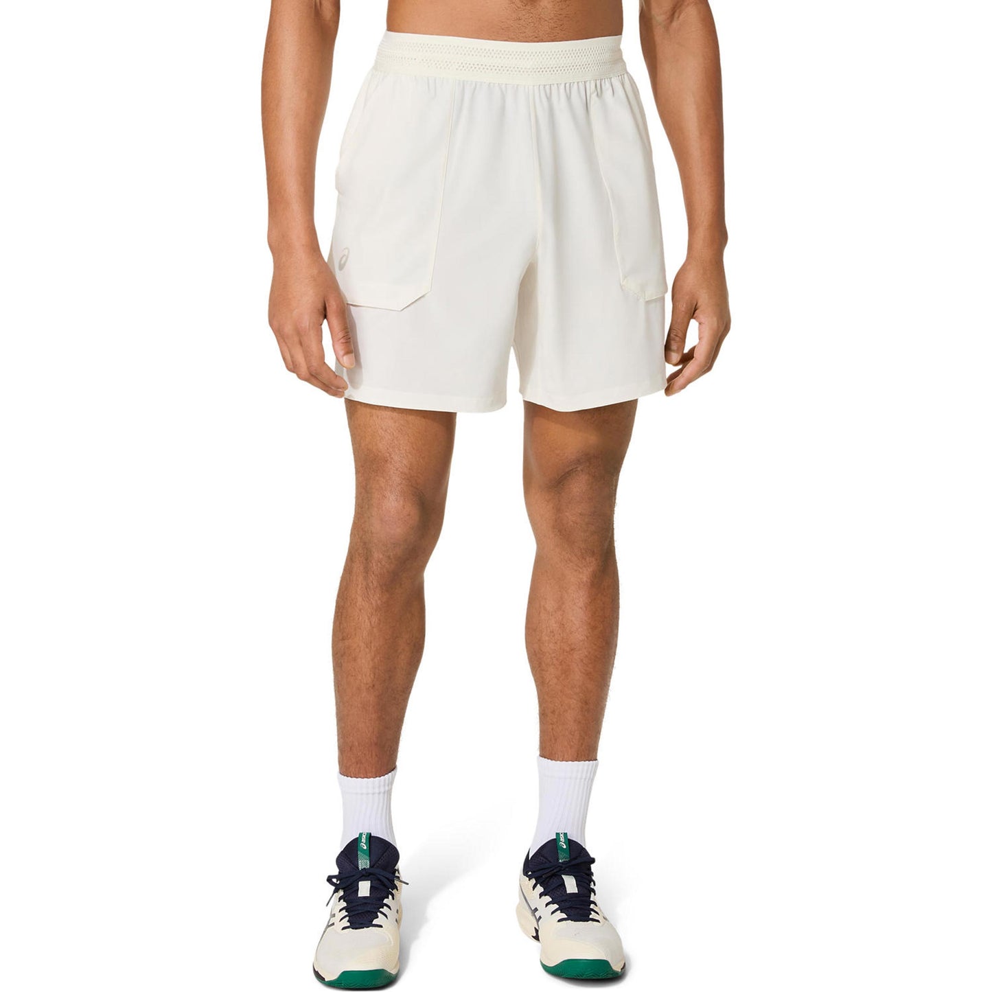 ASICS Match 7In Shorts Heren-Crème