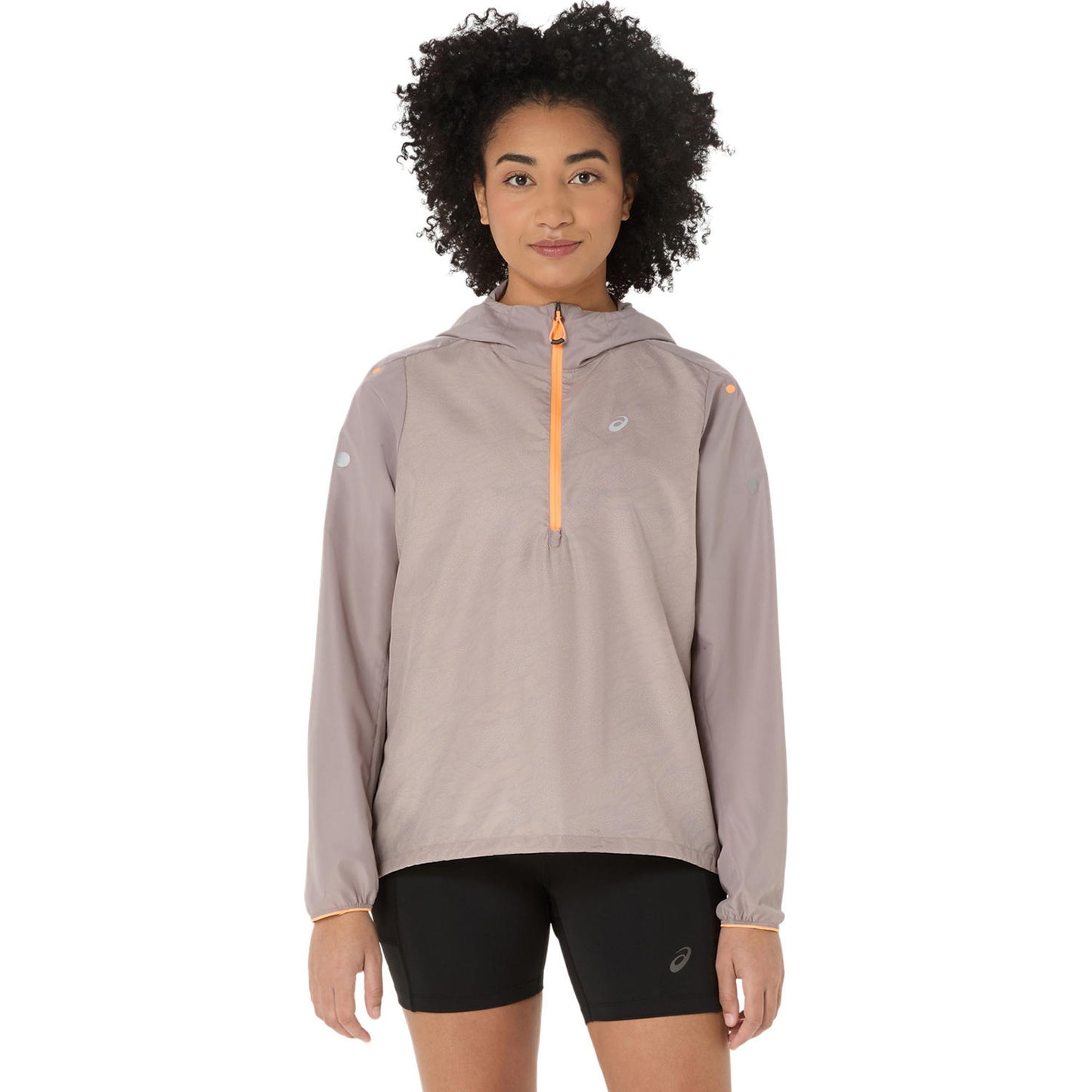 ASICS Fujitrail Packable Hardloopjas Dames-Grijs