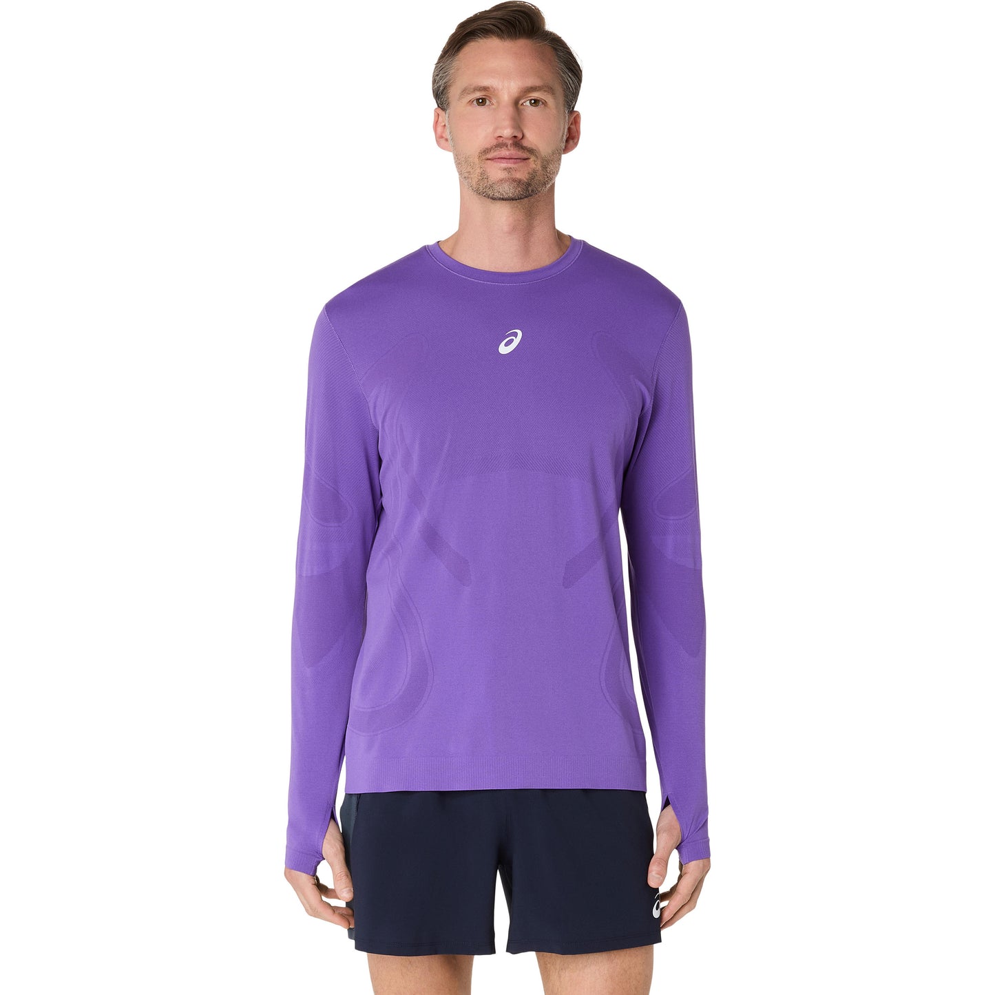 ASICS Road Seamless  Hardloopshirt Heren - lila