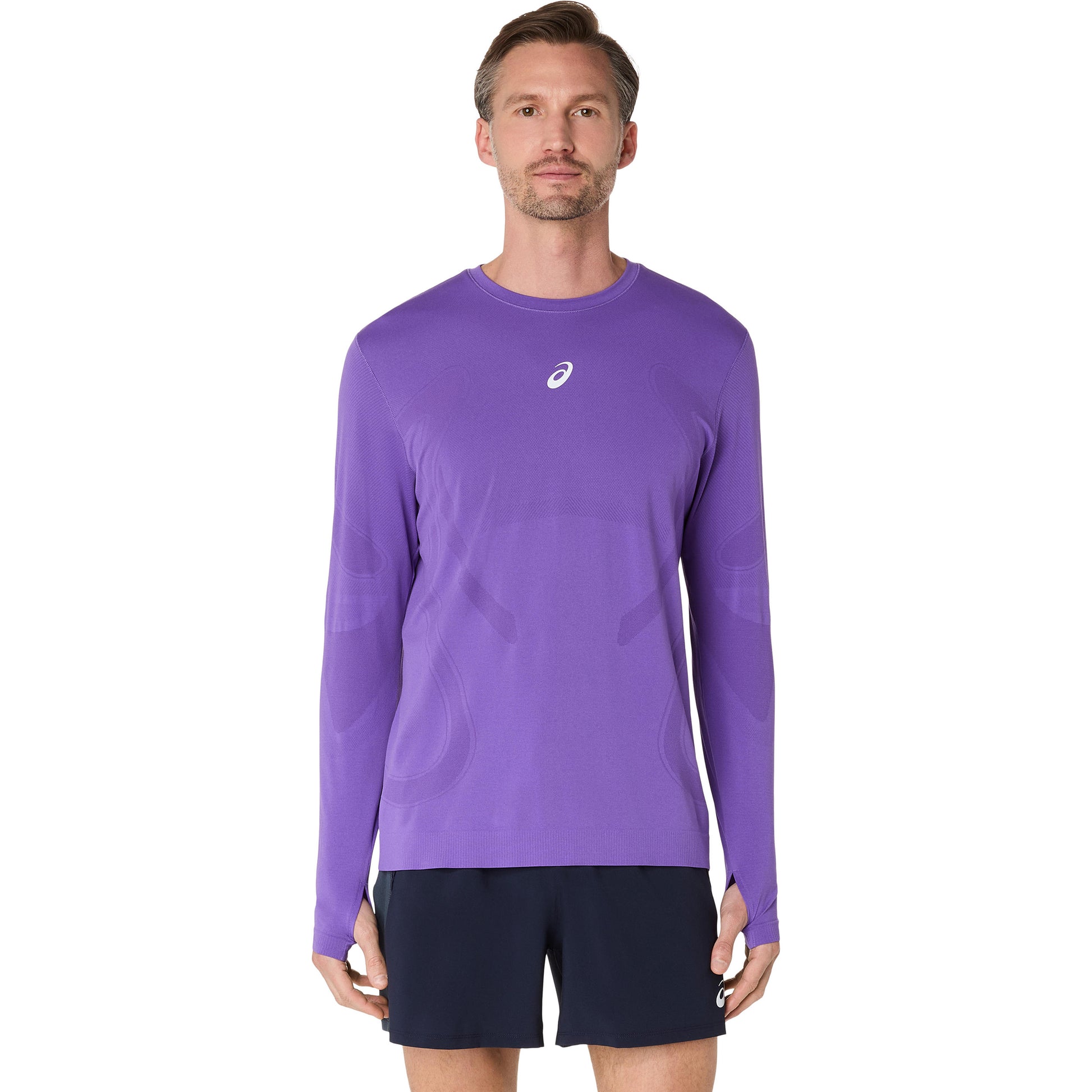 ASICS Road Seamless  Hardloopshirt Heren - lila