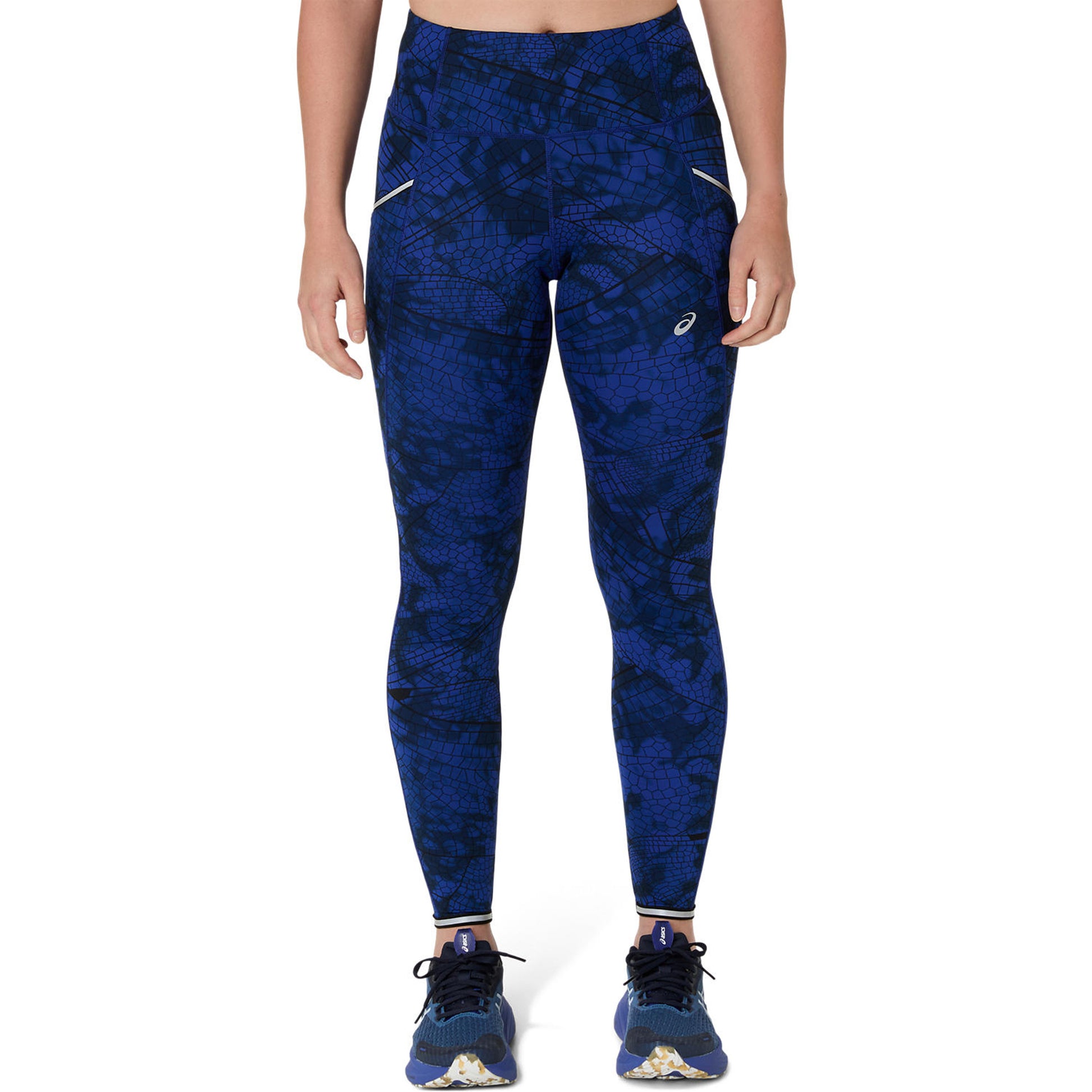 ASICS Road Lite-Show Hardlooplegging Dames - zwart, donkerblauw