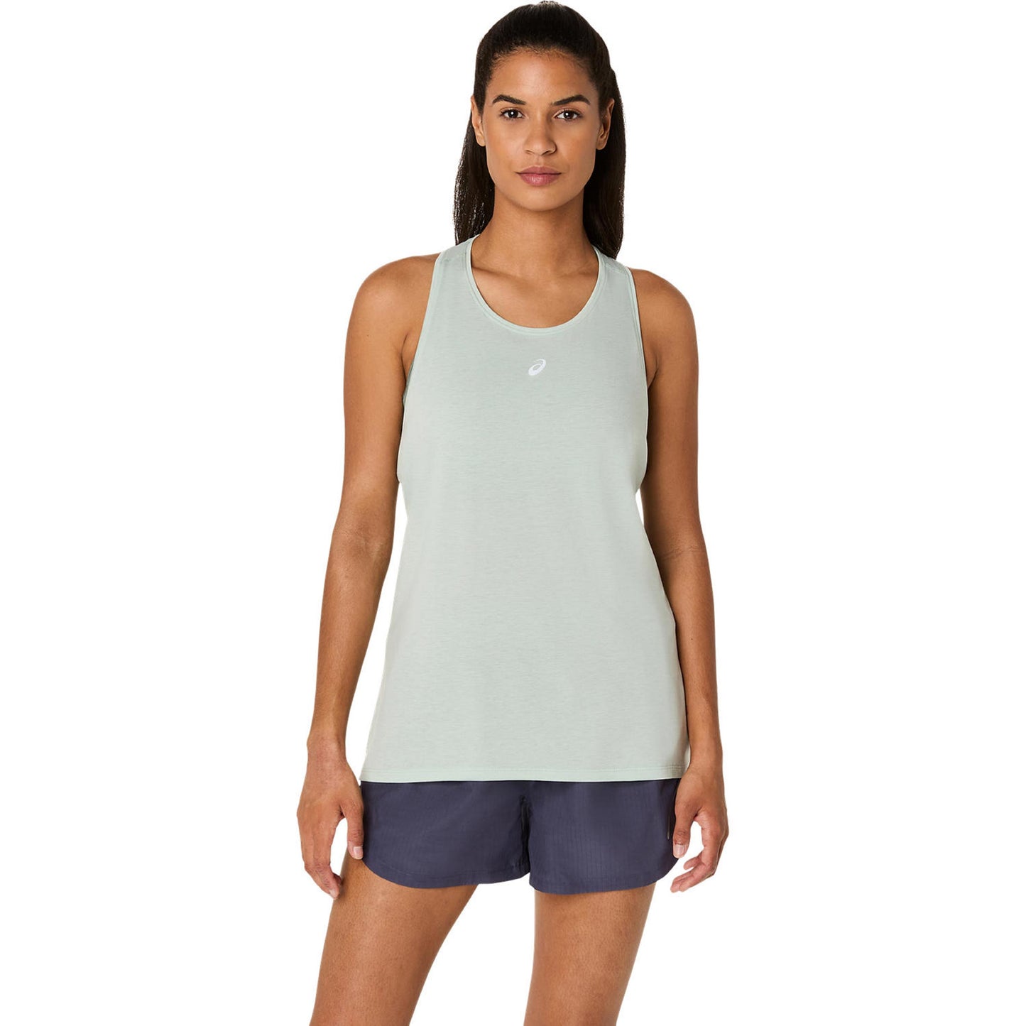 ASICS Nagino Run Adjustable Hardloopshirt Dames-grijs