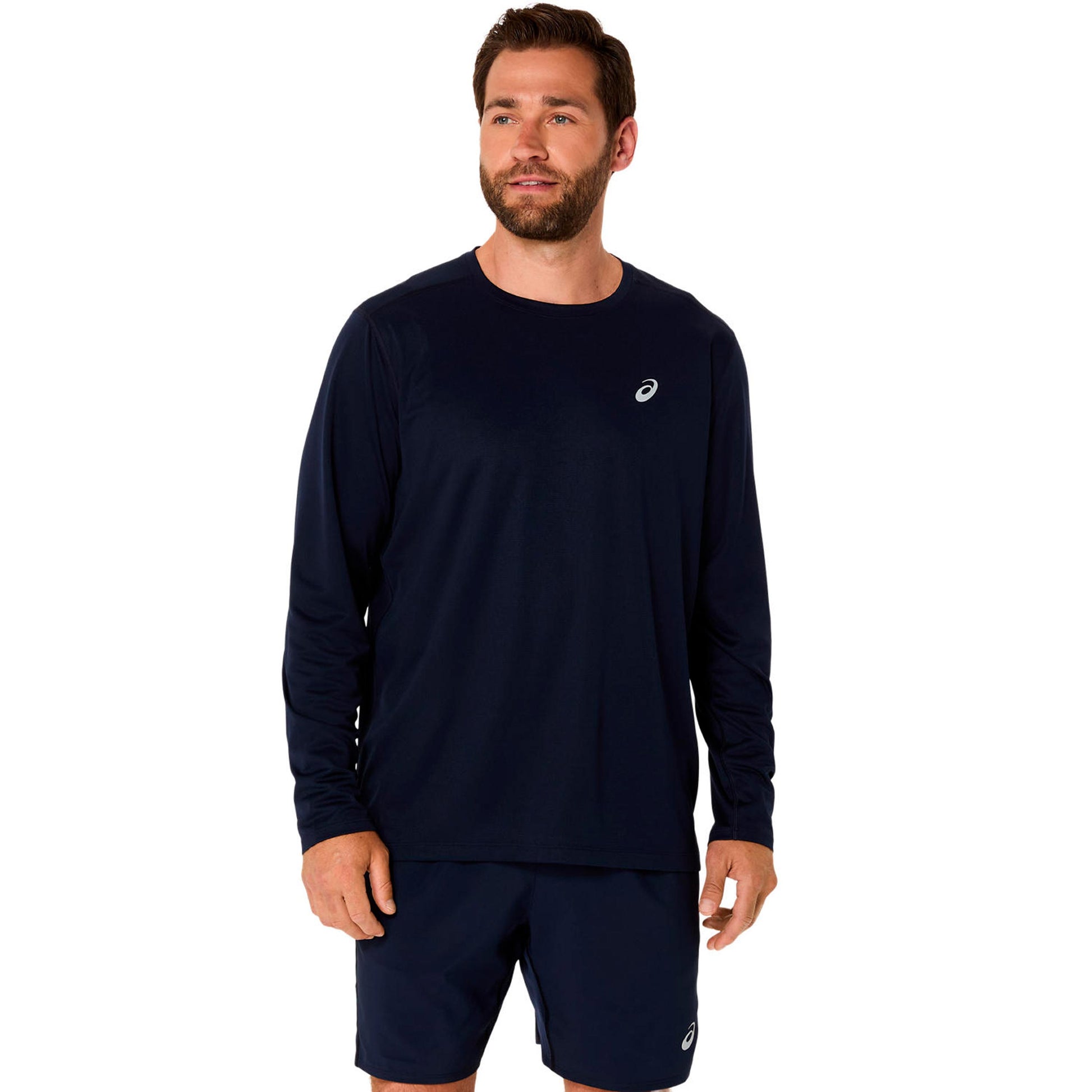ASICS Core Hardloopshirt Heren-blauw