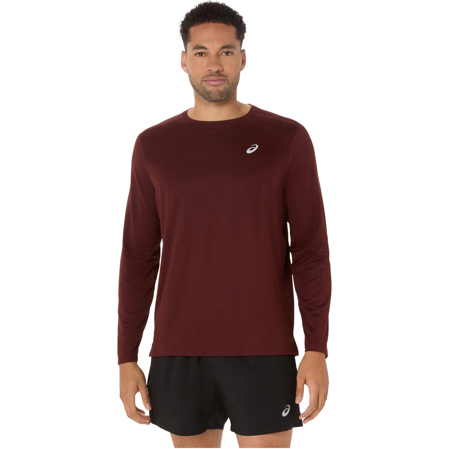 ASICS Core Hardloopshirt Heren-wijnrood