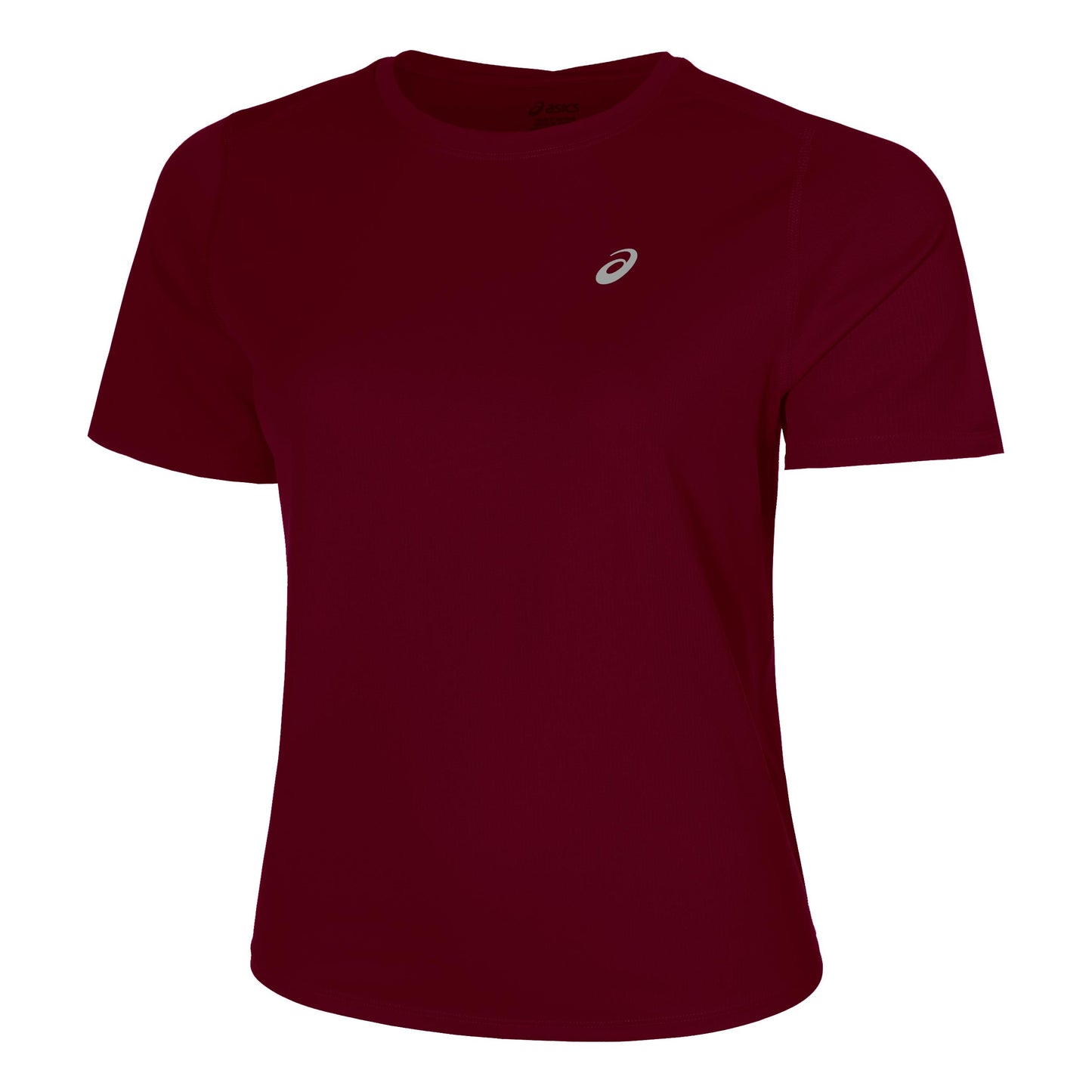 ASICS Core  Hardloopshirt Dames - donkerrood