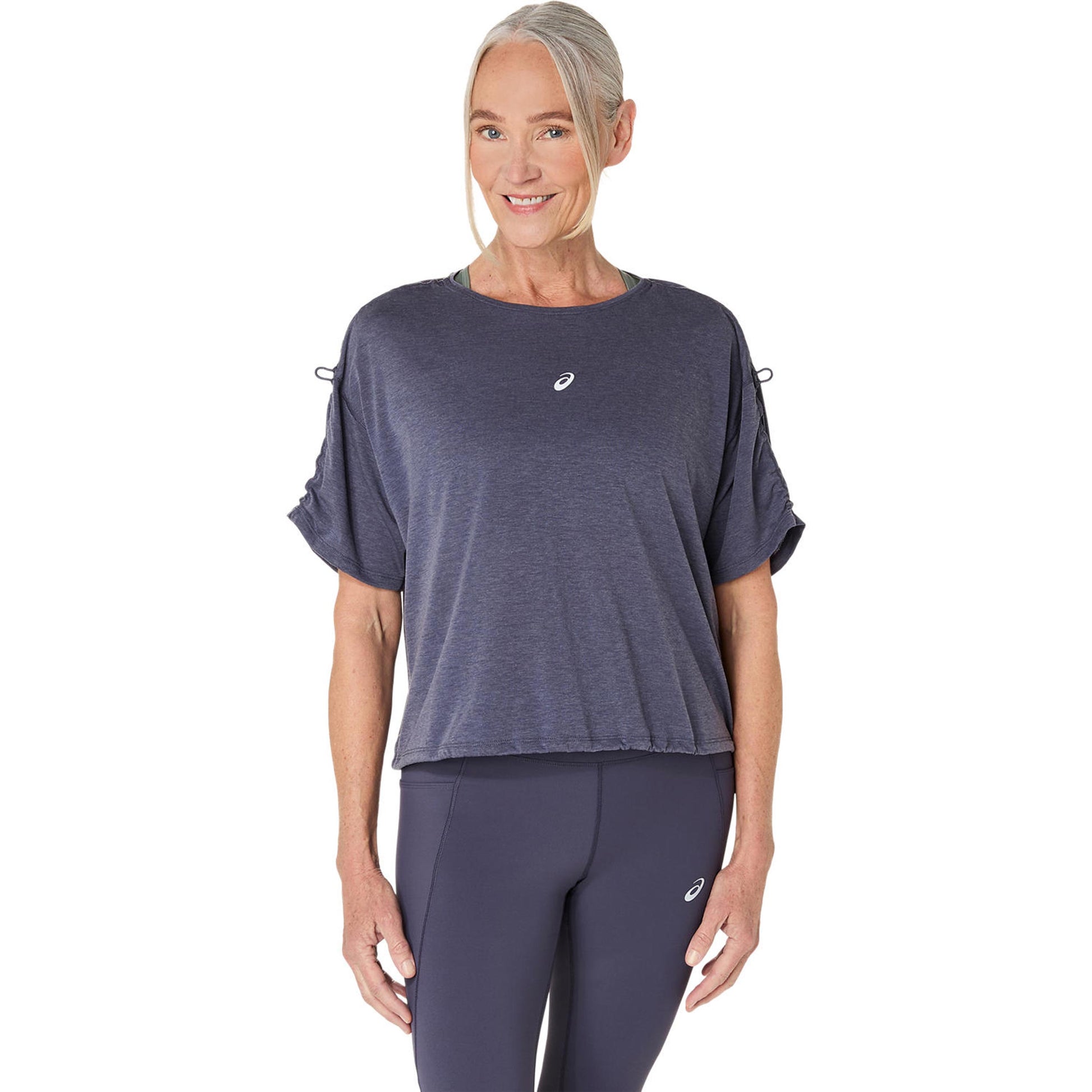 ASICS Nagino Run Hardloopshirt Dames-groen