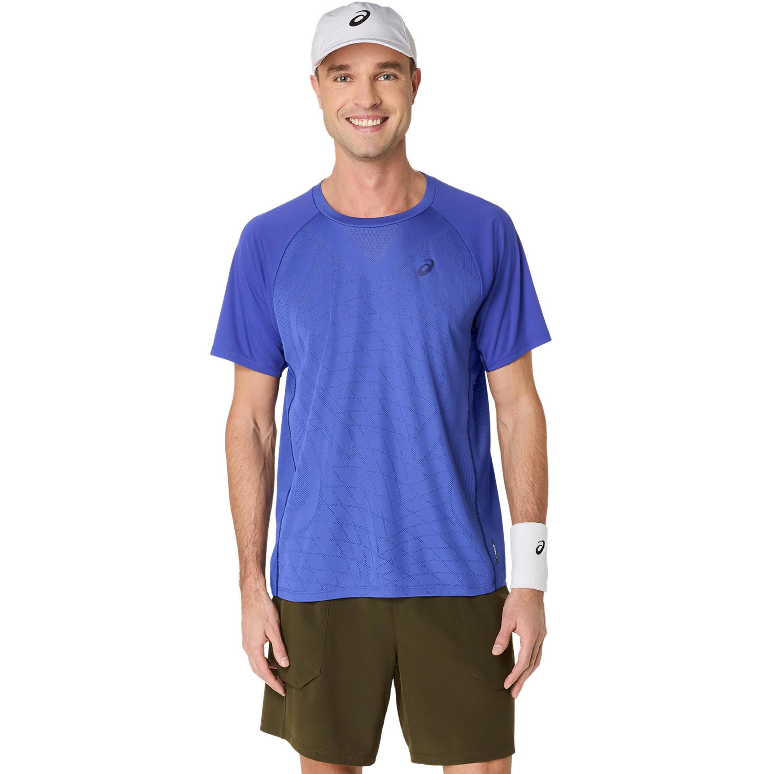 Match Actibreeze T-shirt Heren-Blauw | Tennis-Point