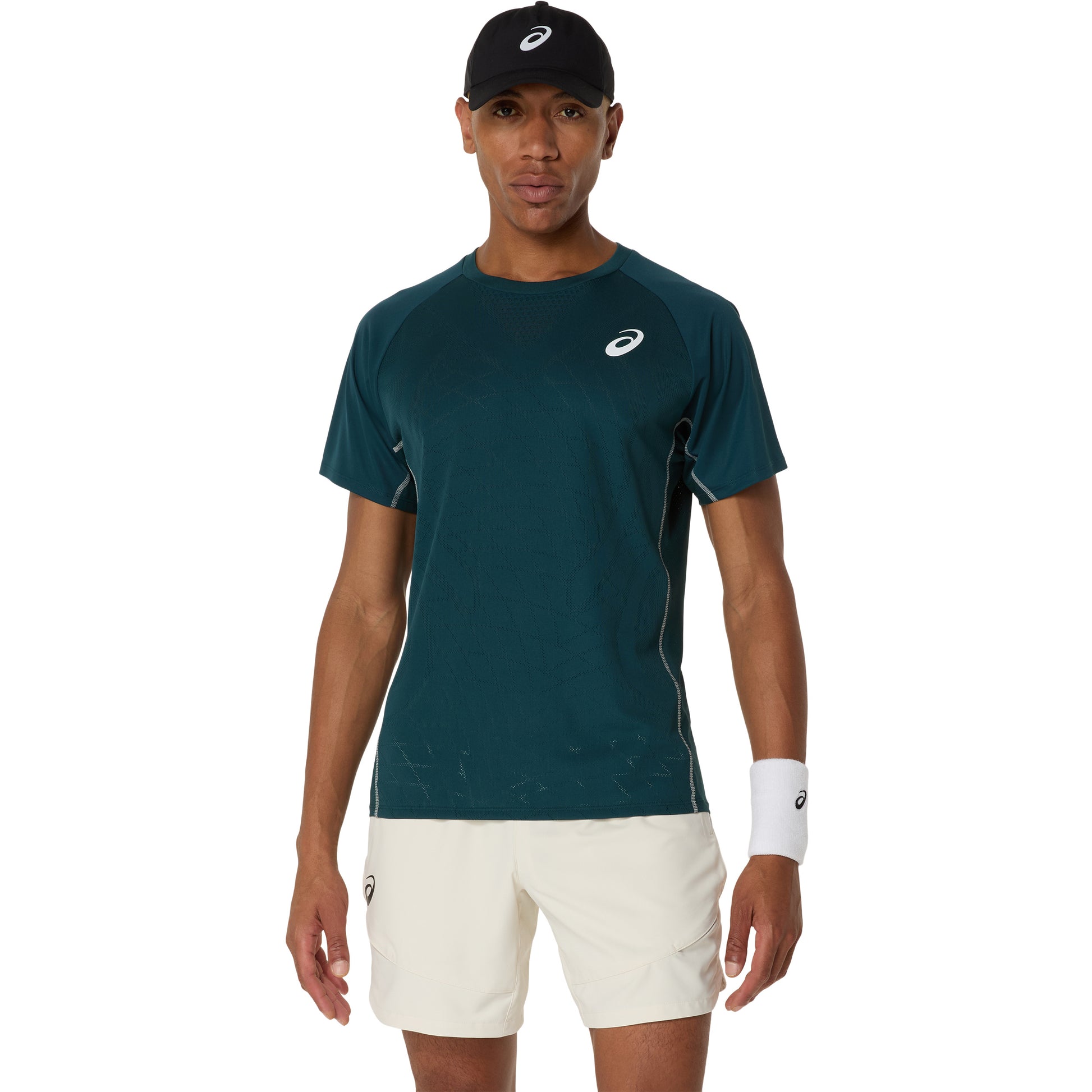 ASICS Match Actibreeze T-shirt Heren-Donkergroen