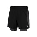 Road 2in1 7In  Hardloopshorts Heren - zwart
