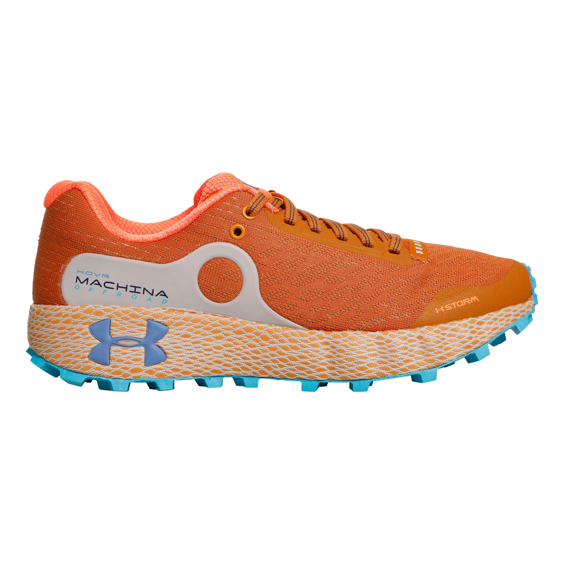 Under Armour HOVR Machina Off Road Trailschoen Dames-Oranje,Blauw