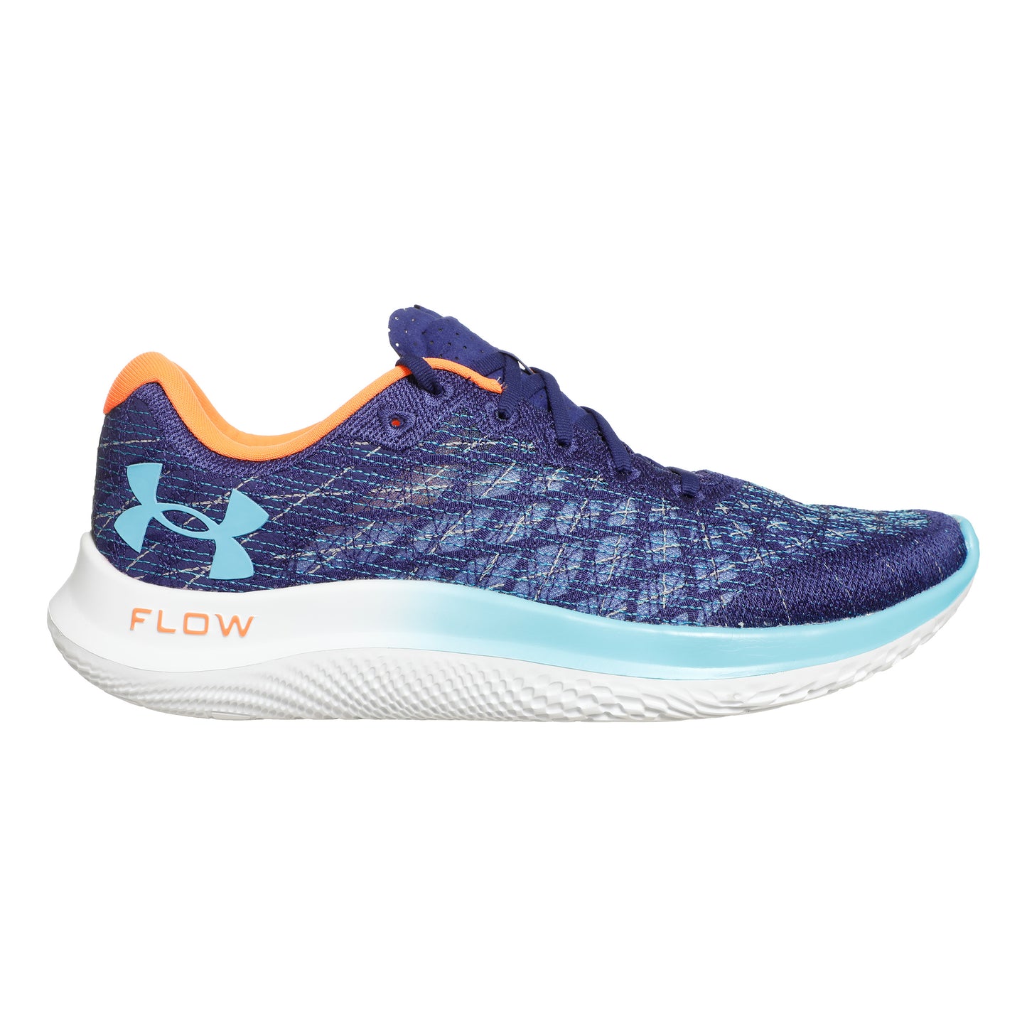 Under Armour Flow Velociti Wind 2 Neutrale schoen Heren - blauw, geel