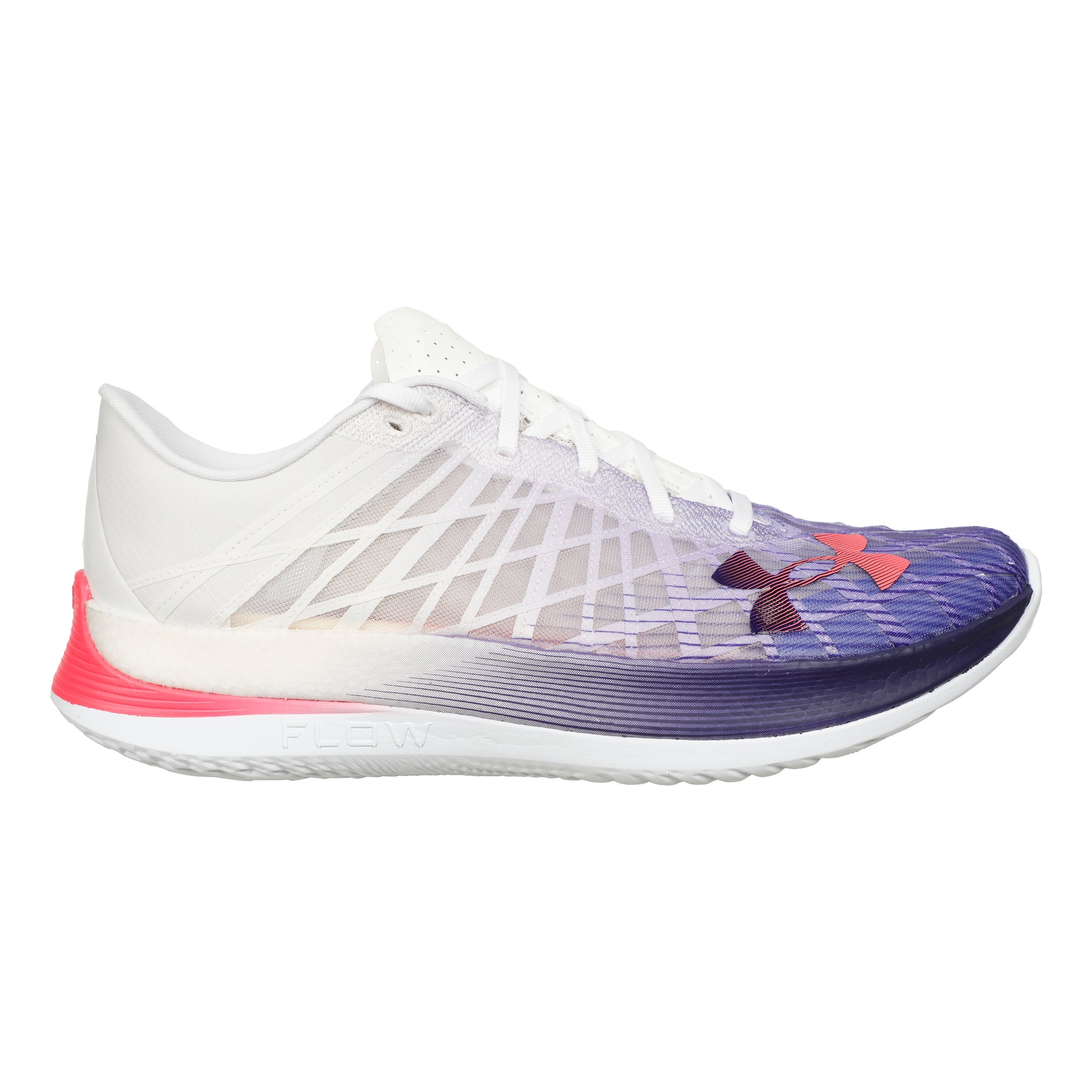 Under Armour Flow Velociti Elite Wedstrijdschoen Unisex - wit, paars