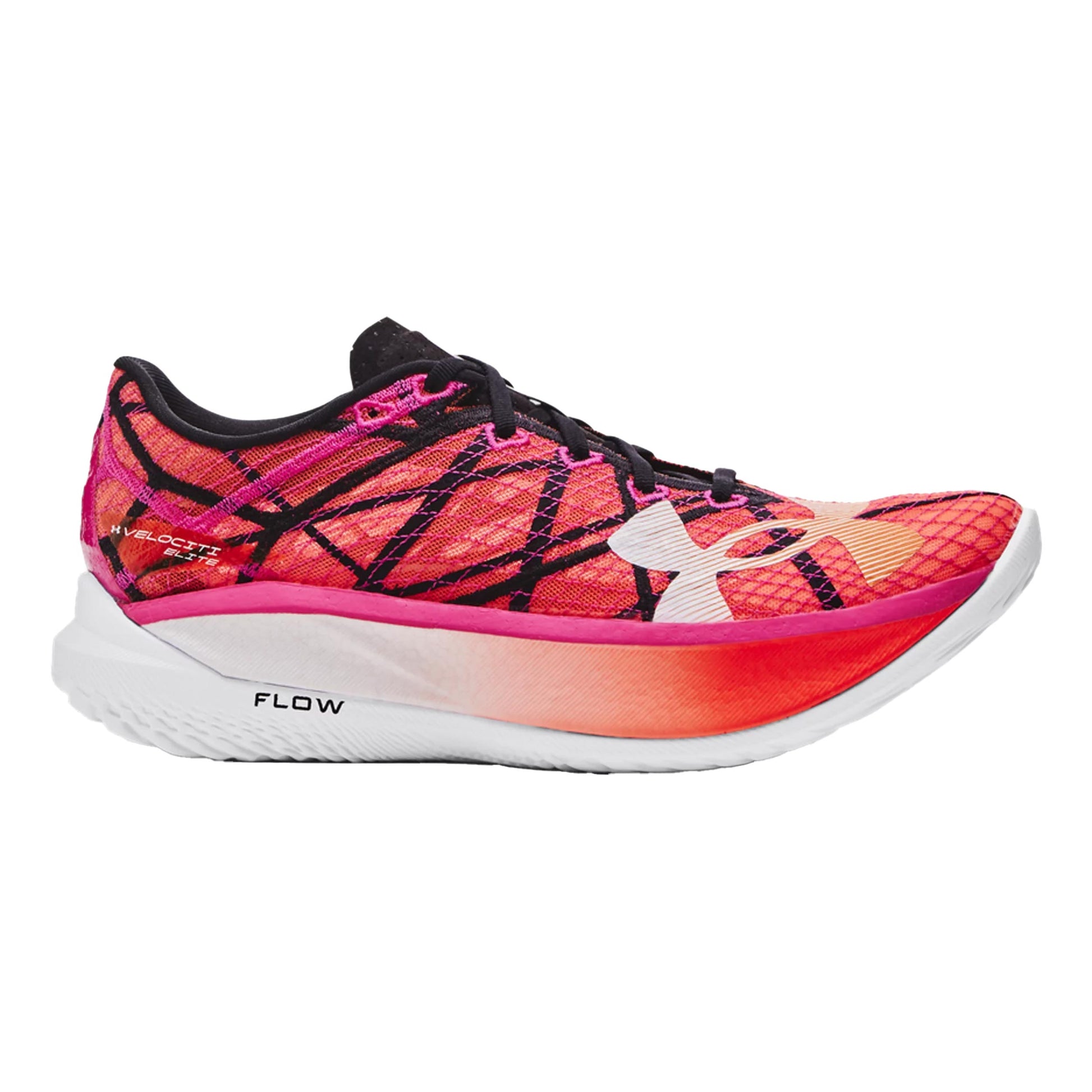 Under Armour Flow Velociti Elite 2 Wedstrijdschoen-Zwart,Pink
