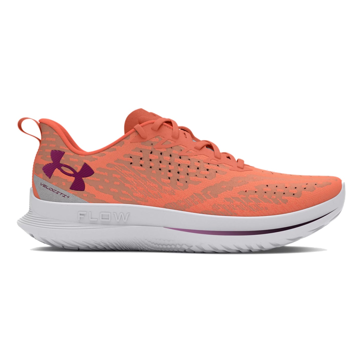 Under Armour Velociti 4 SE Neutrale Schoen Dames-Oranje,Grijs