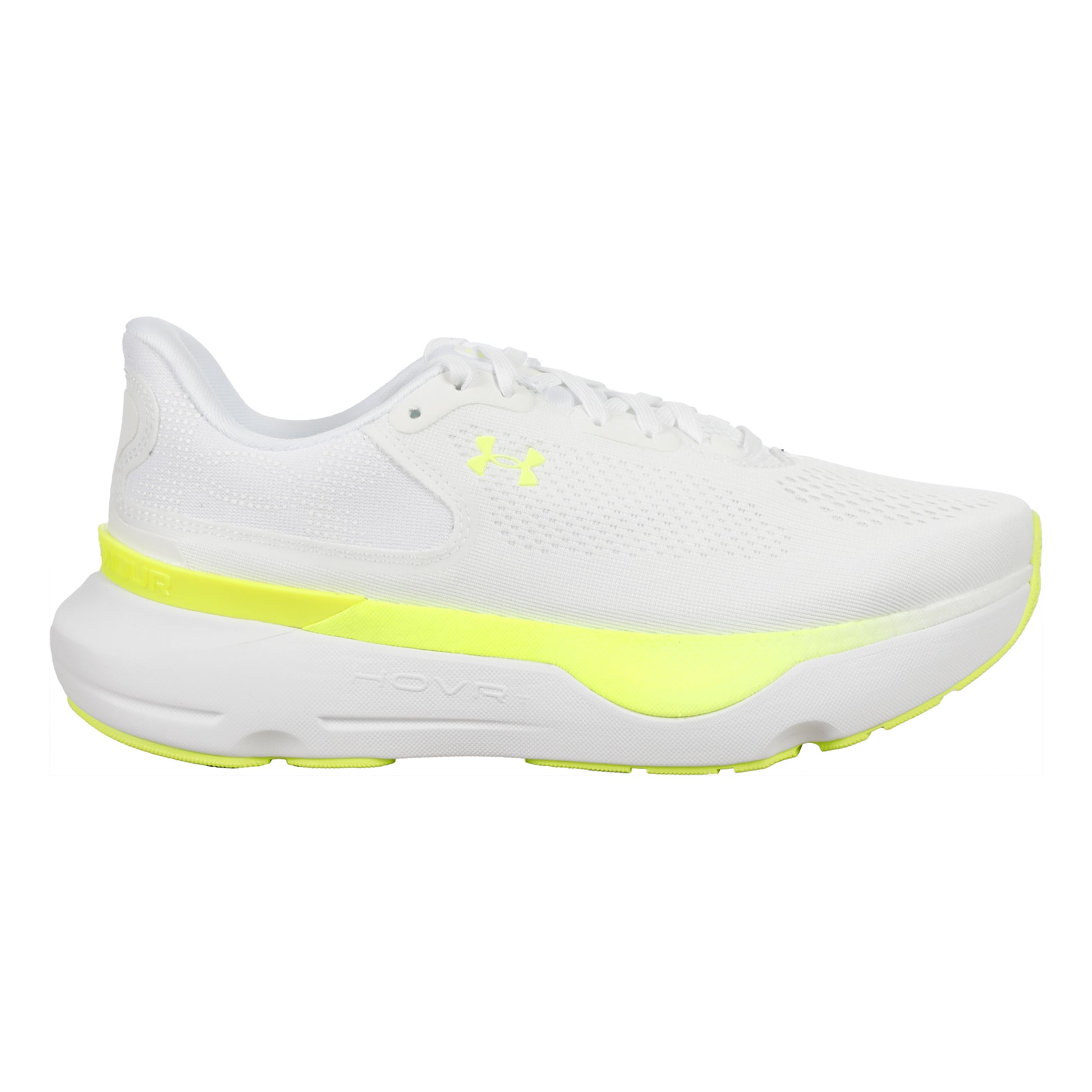 Under Armour Infinite Pro 2 Neutrale Schoen Dames-Wit,Neongeel