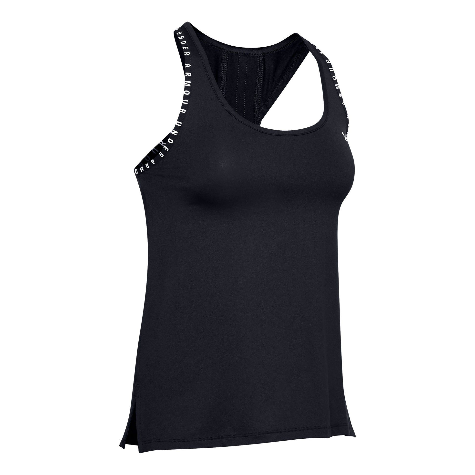 Under Armour Knockout Tanktop Dames - zwart, wit