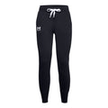 Fleece Trainingsbroek Dames - zwart, wit