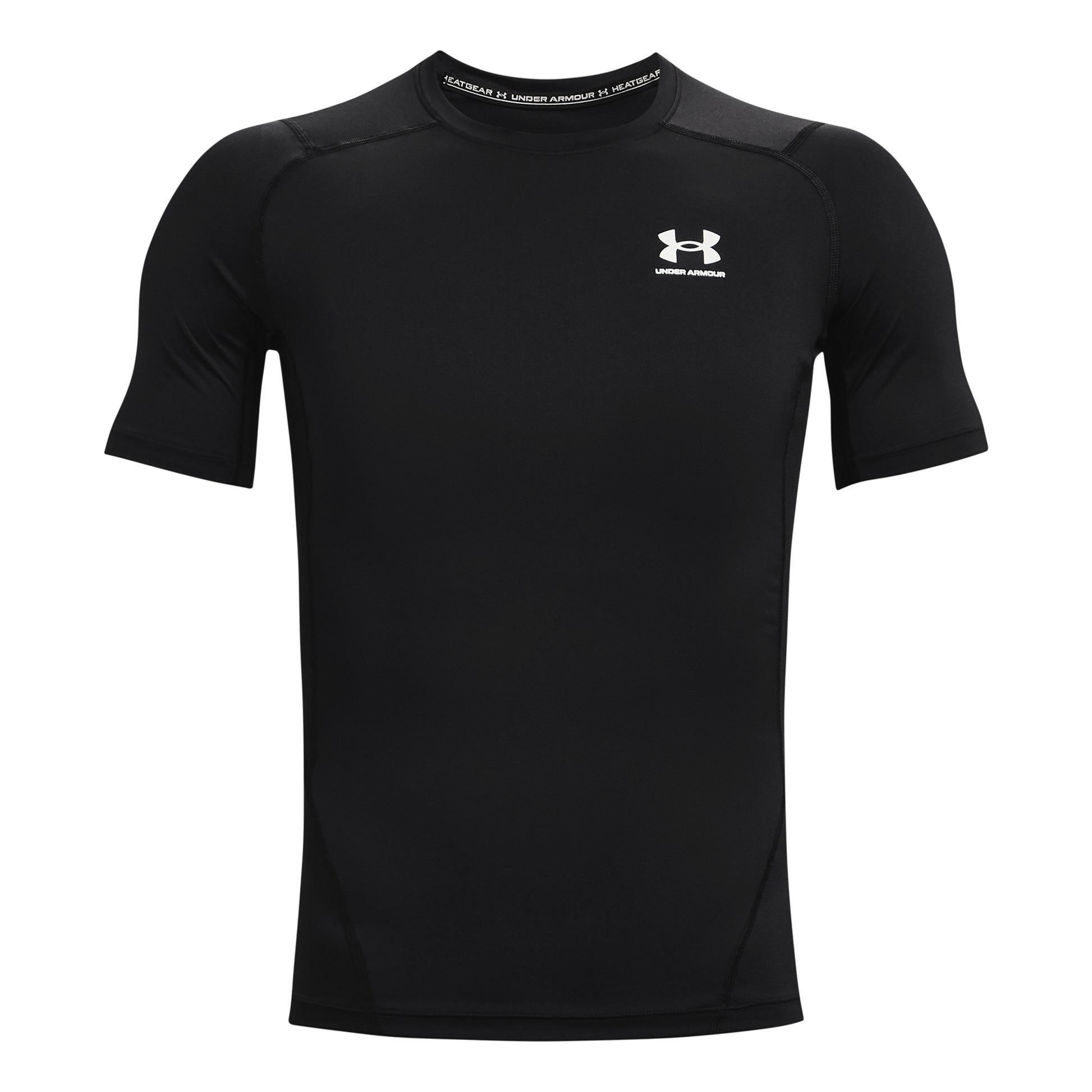 Under Armour Heatgear Armour Comp T-shirt Heren-Zwart,Wit