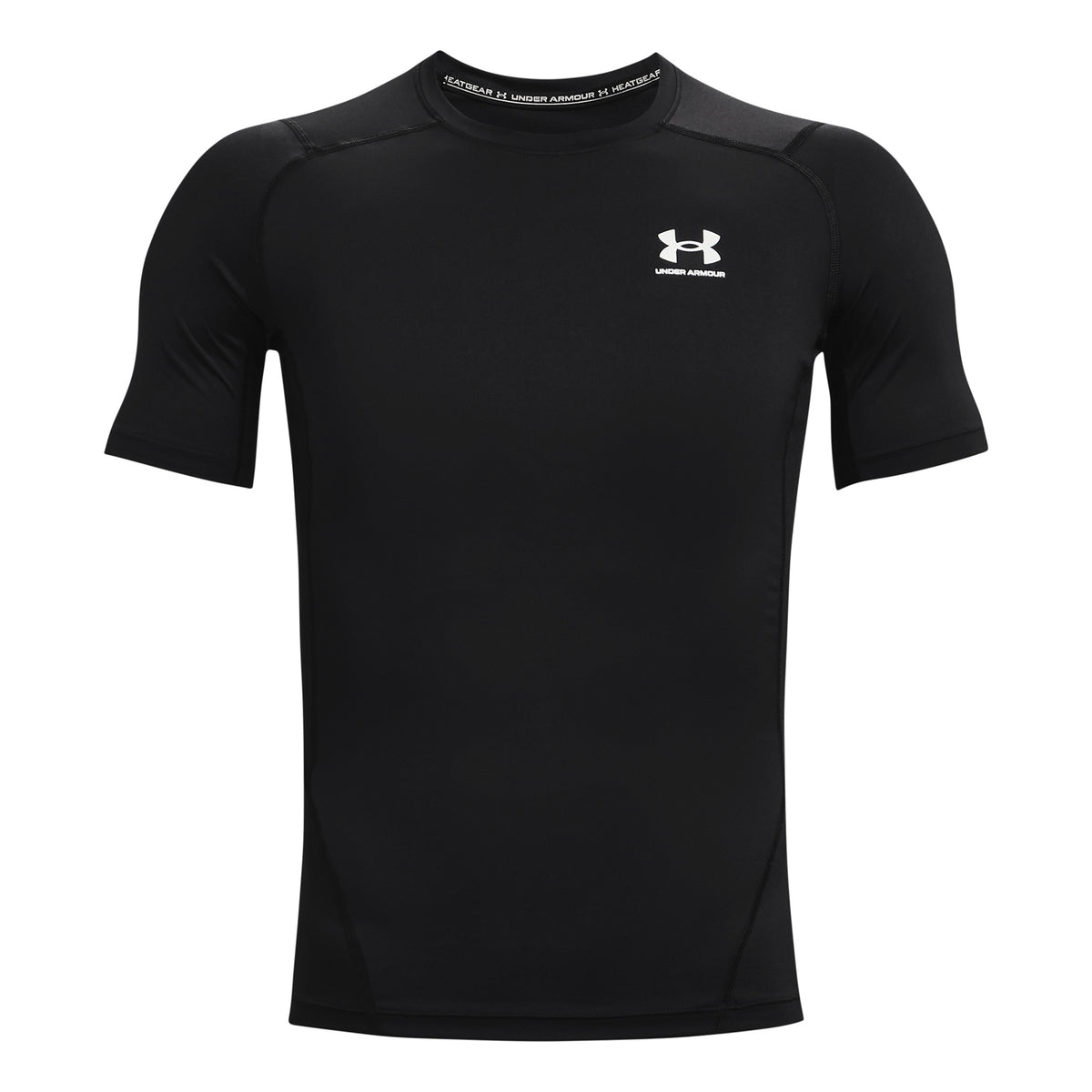 Under Armour Heatgear Armour Comp T-shirt Heren-Zwart,Wit