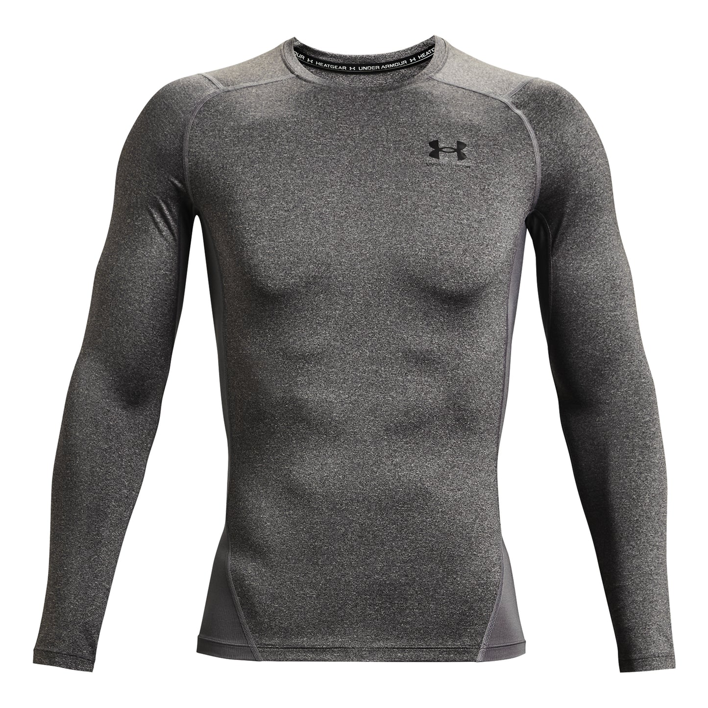 Under Armour Heatgear Comp Longsleeve Heren-Antraciet,Zwart