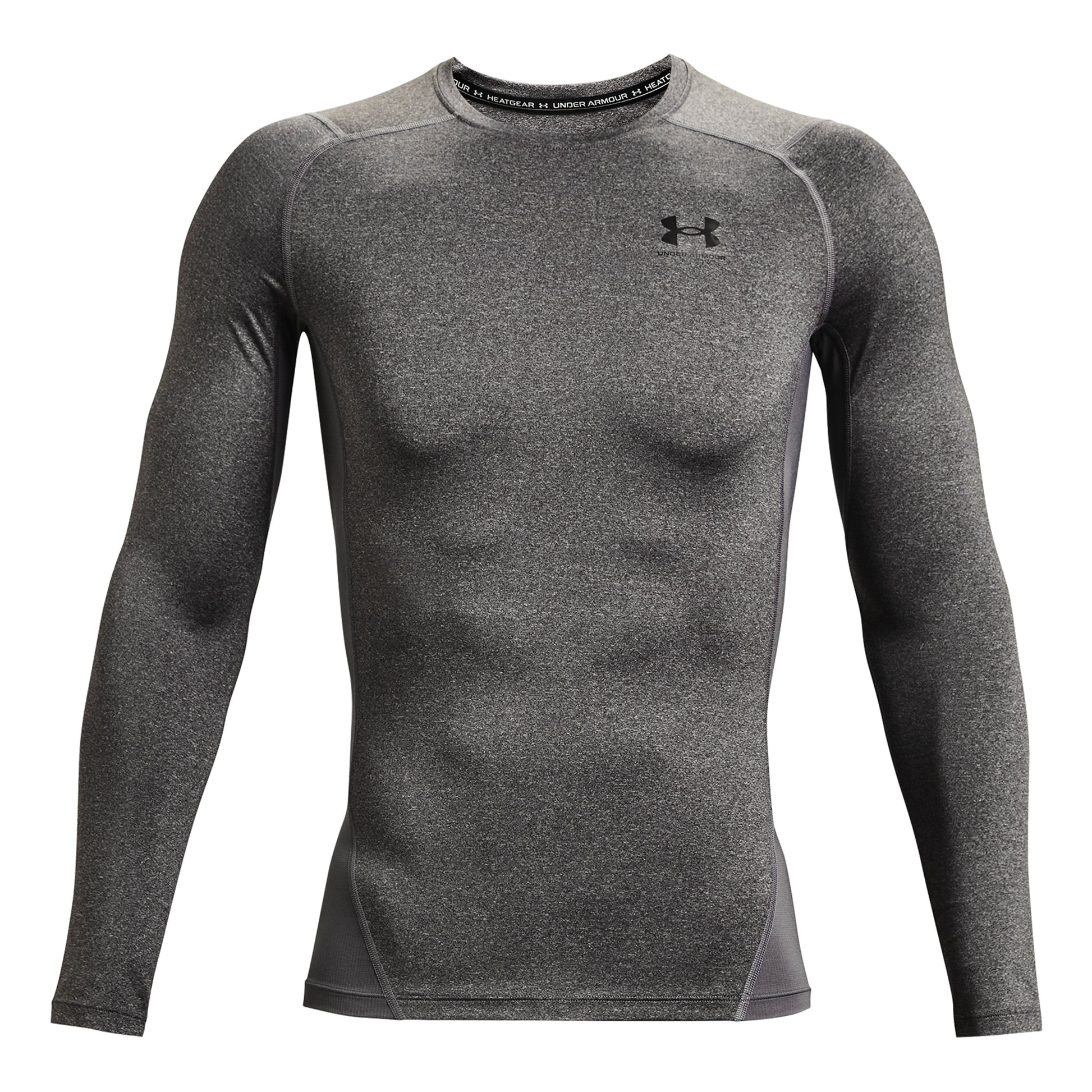 Under Armour Heatgear Comp Longsleeve Heren-Antraciet,Zwart