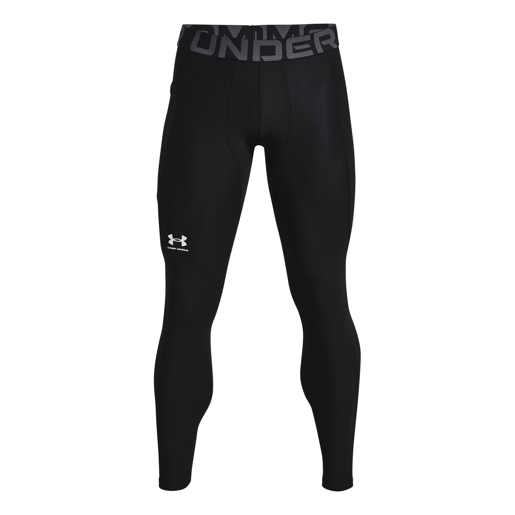 Under Armour Heatgear Tight Heren-Zwart,Wit