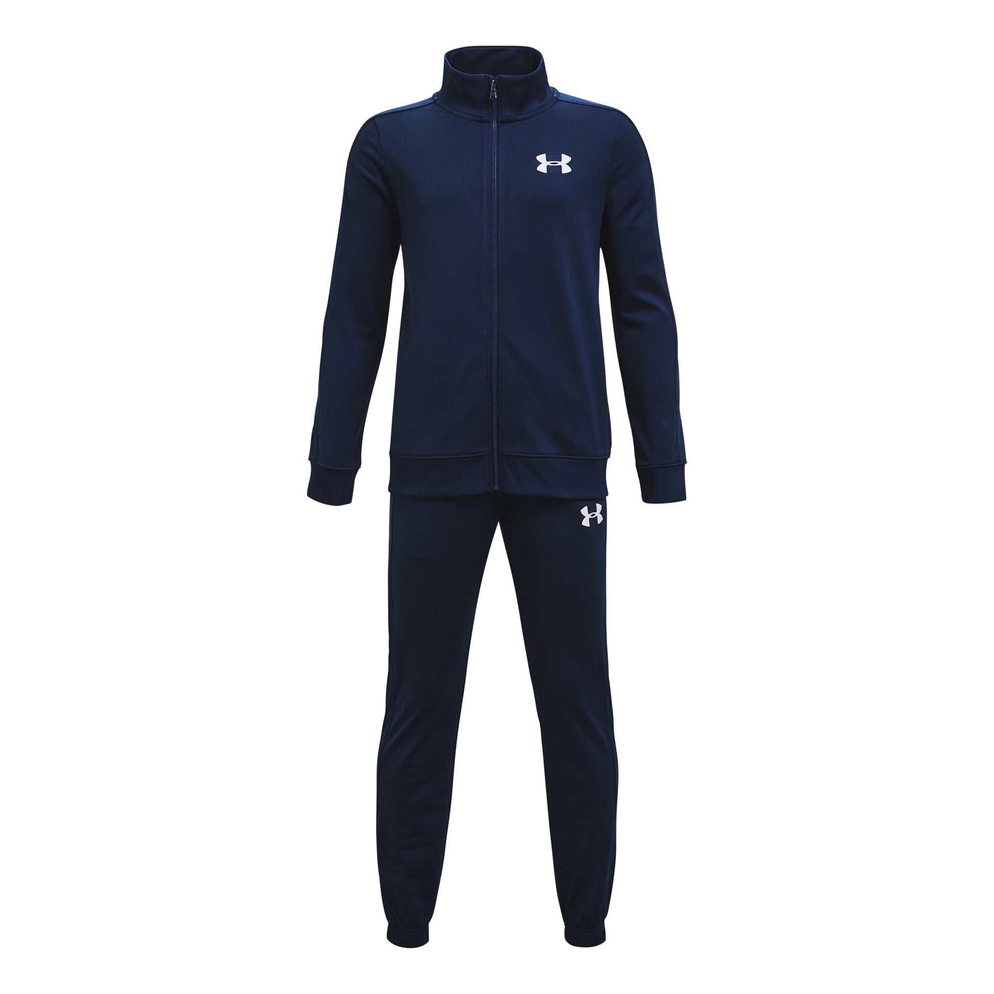 Under Armour Knit Trainingspak Jongens - donkerblauw,