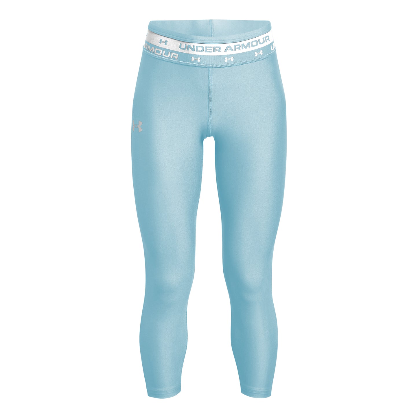 Under Armour Ankle Crop Tight Meisjes - lichtblauw, wit