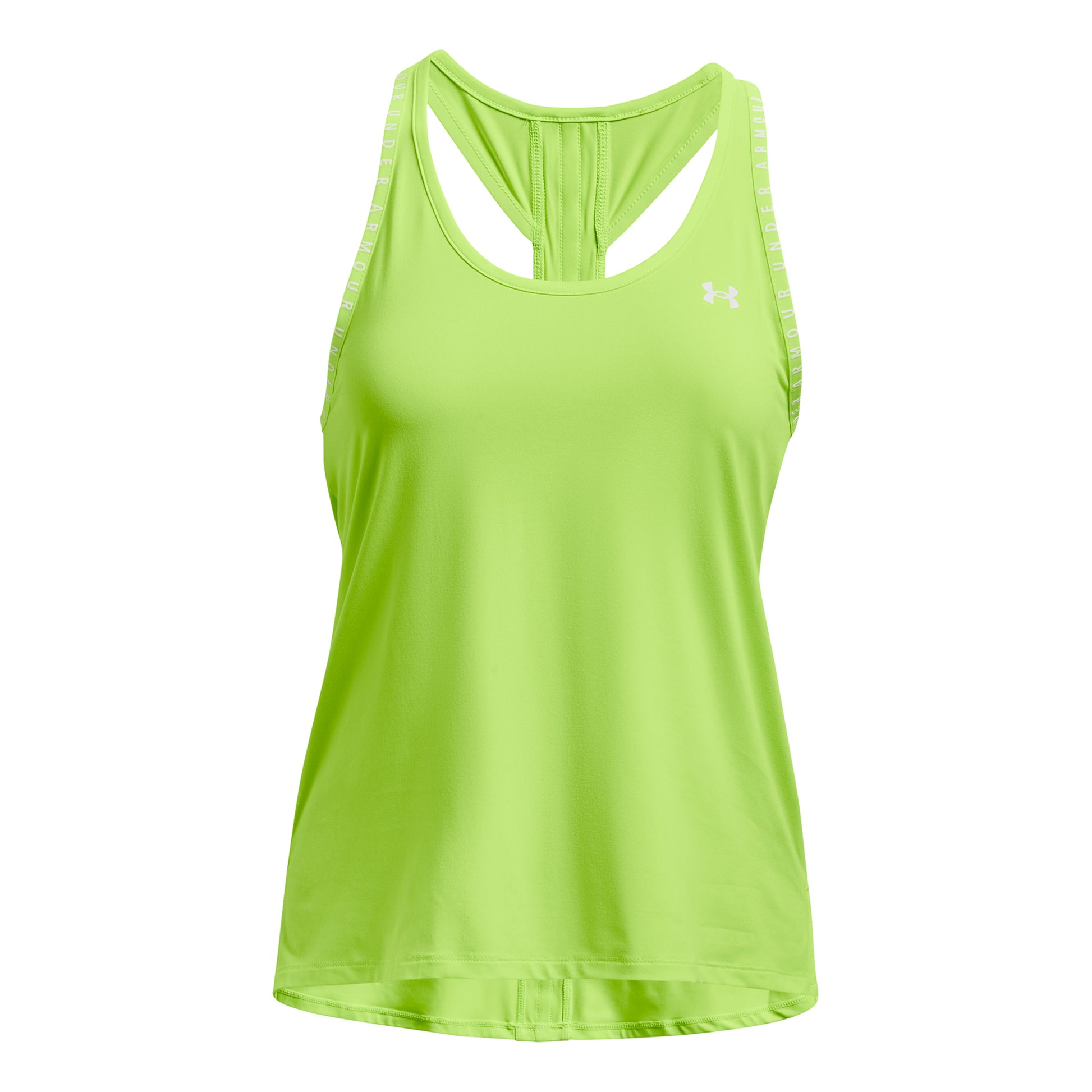 Under Armour Knockout Tanktop Dames - lichtgroen,