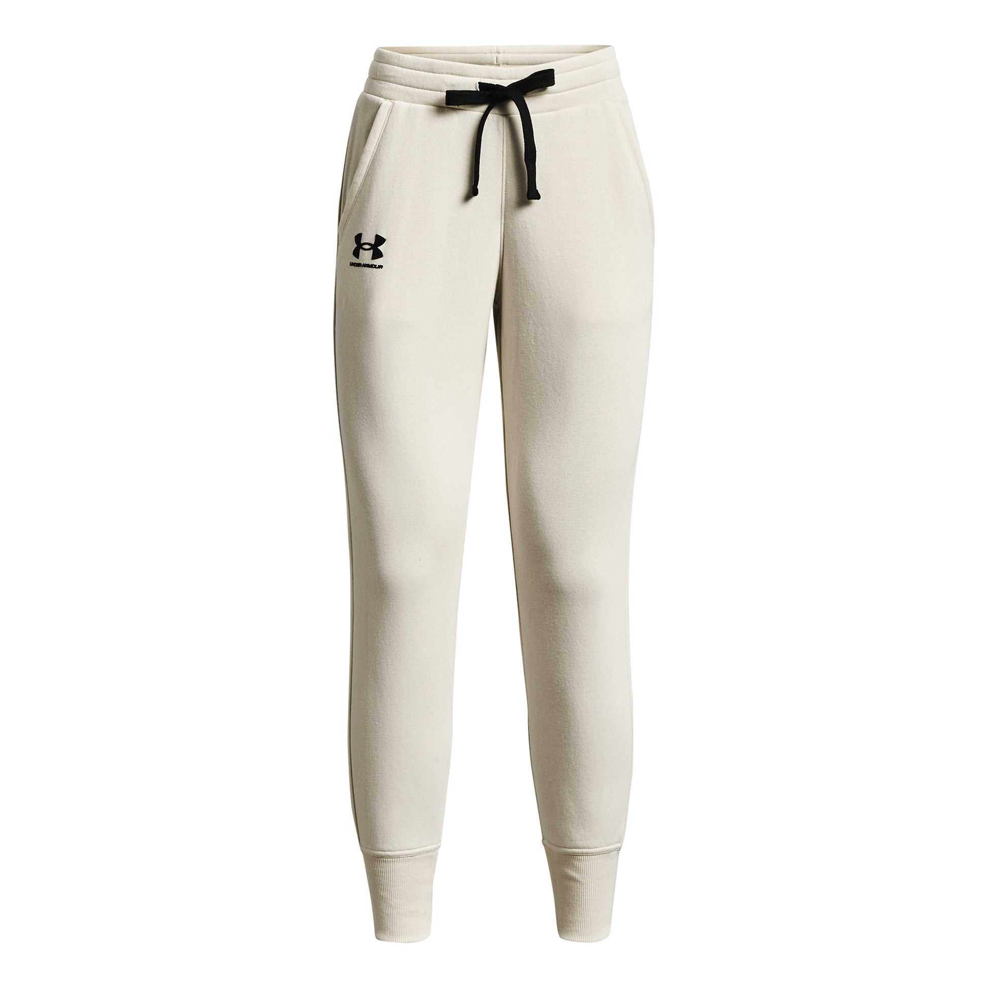 Under Armour Fleece Trainingsbroek Dames - beige,