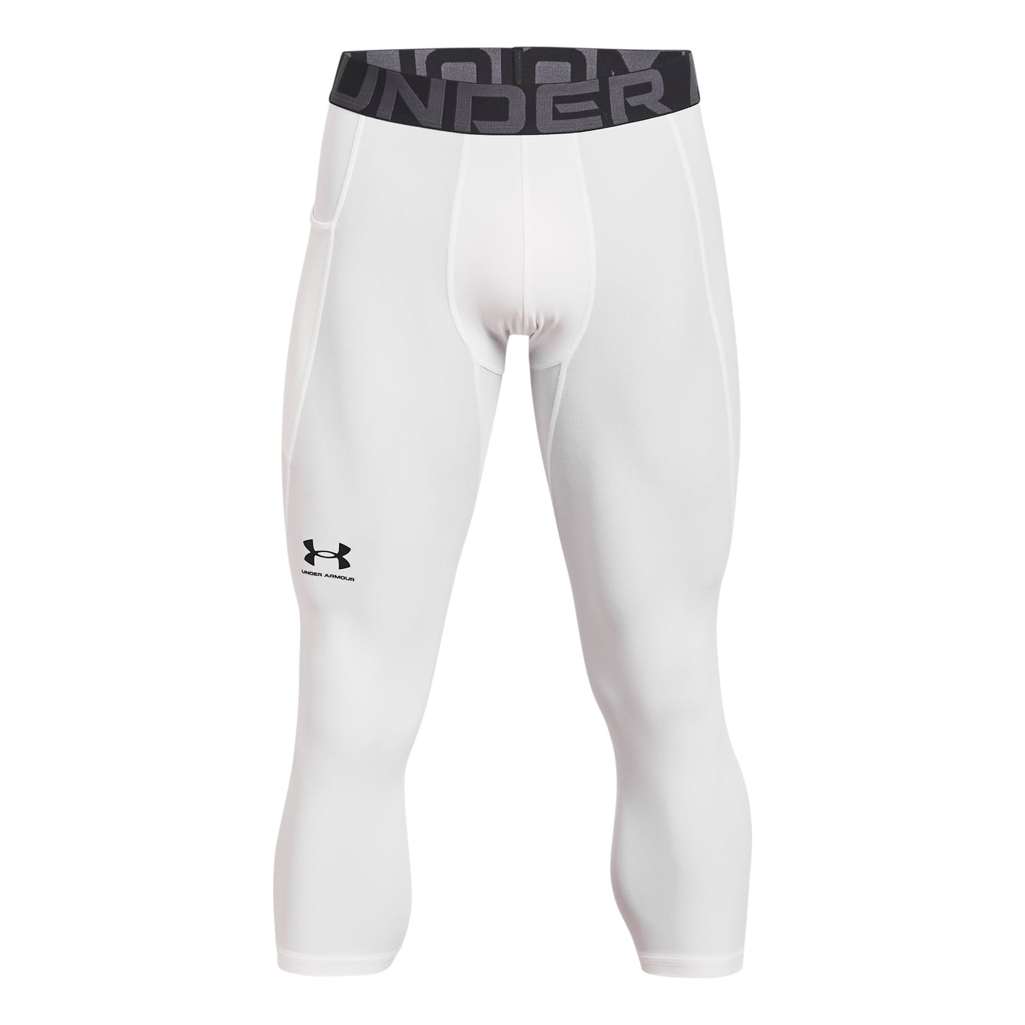 Under Armour Heatgear Tight Heren-Wit,Zwart