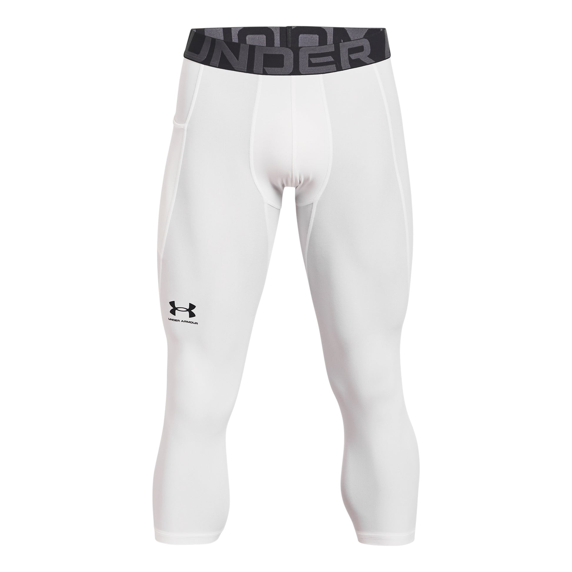 Under Armour Heatgear Tight Heren-Wit,Zwart