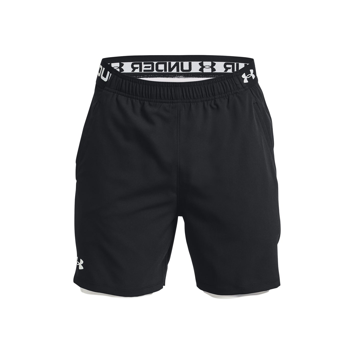 Under Armour Vanish Woven 2in1 Shorts Heren-Zwart,Wit