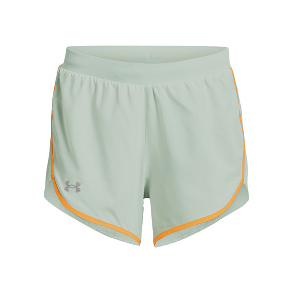 Under Armour Fly-By Elite 3in Shorts Dames-Groen,Oranje