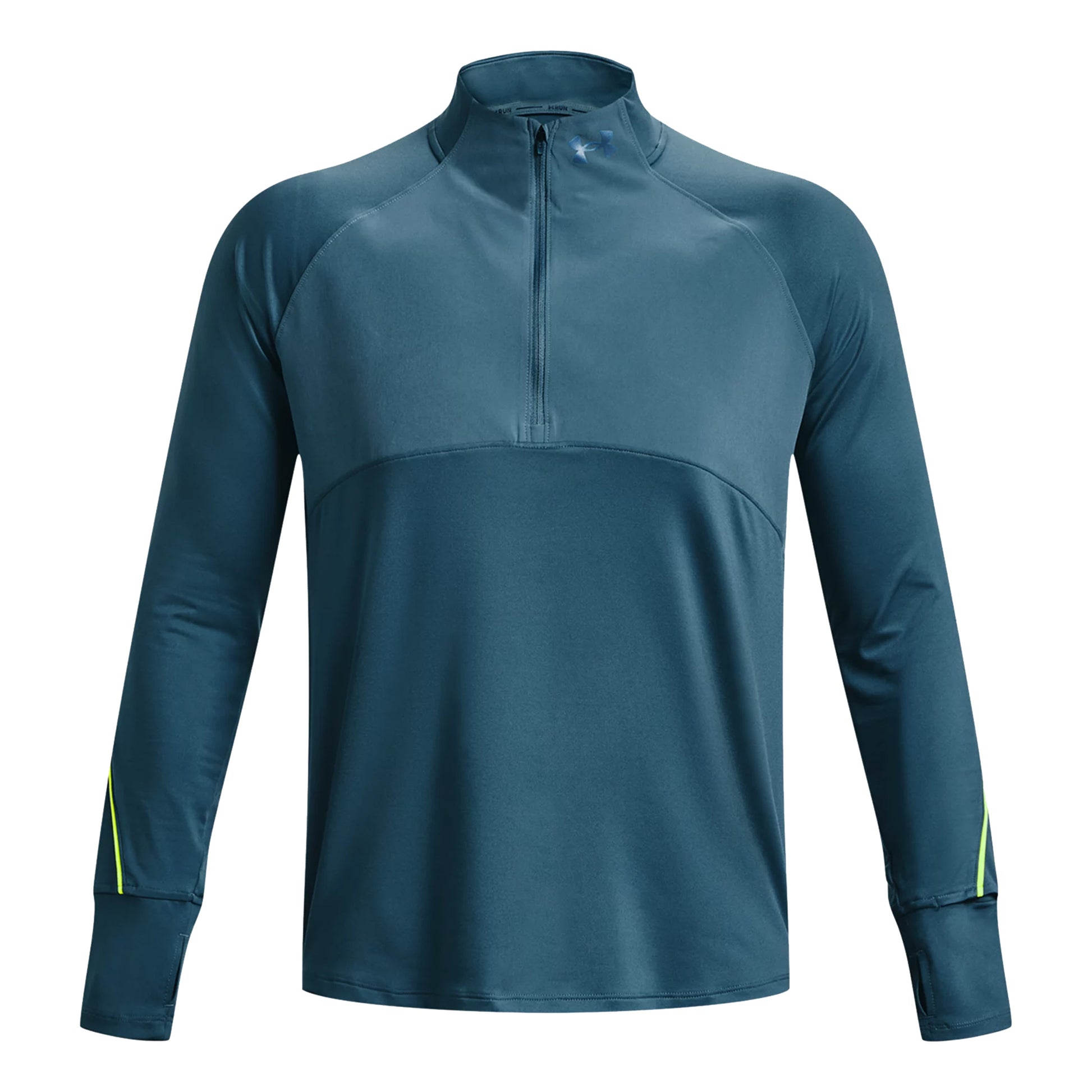 Under Armour Qualifier Run 2.0 Half-Zip Longsleeve Heren - blauw,