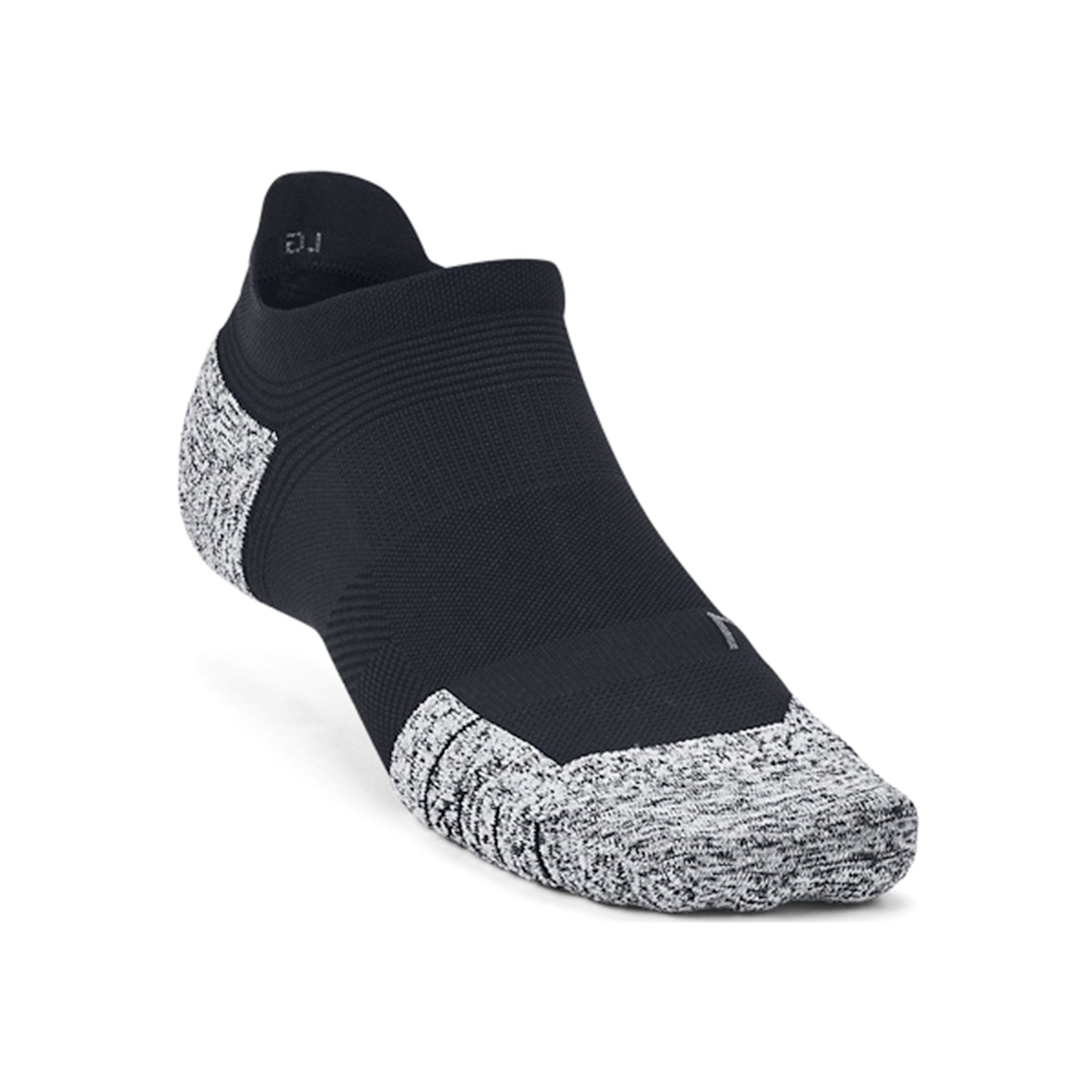 Under Armour AD Run Cushion NS Tab Hardloopsokken-Zwart,Grijs