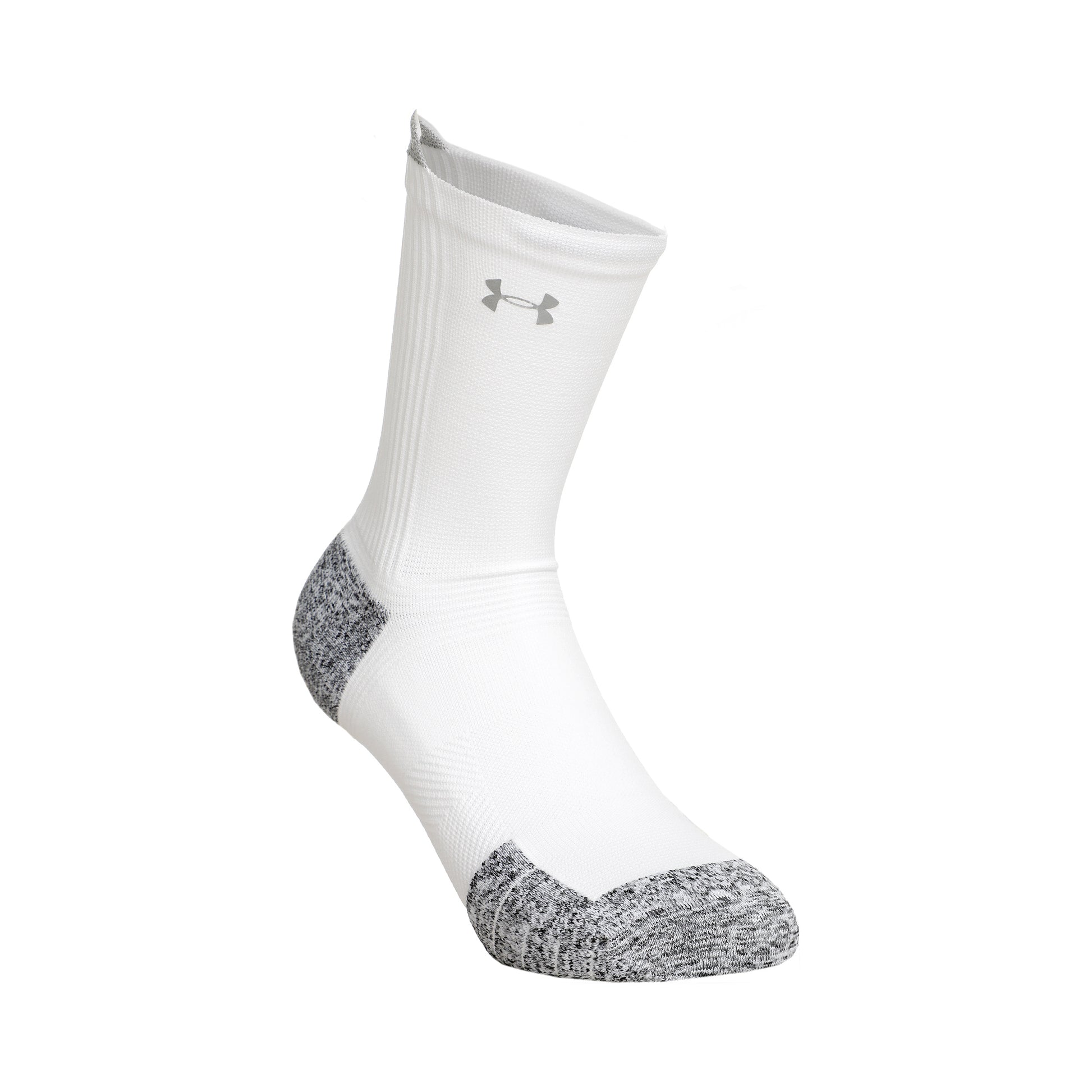 Under Armour AD Run Cushion Hardloopsokken-Wit,Grijs