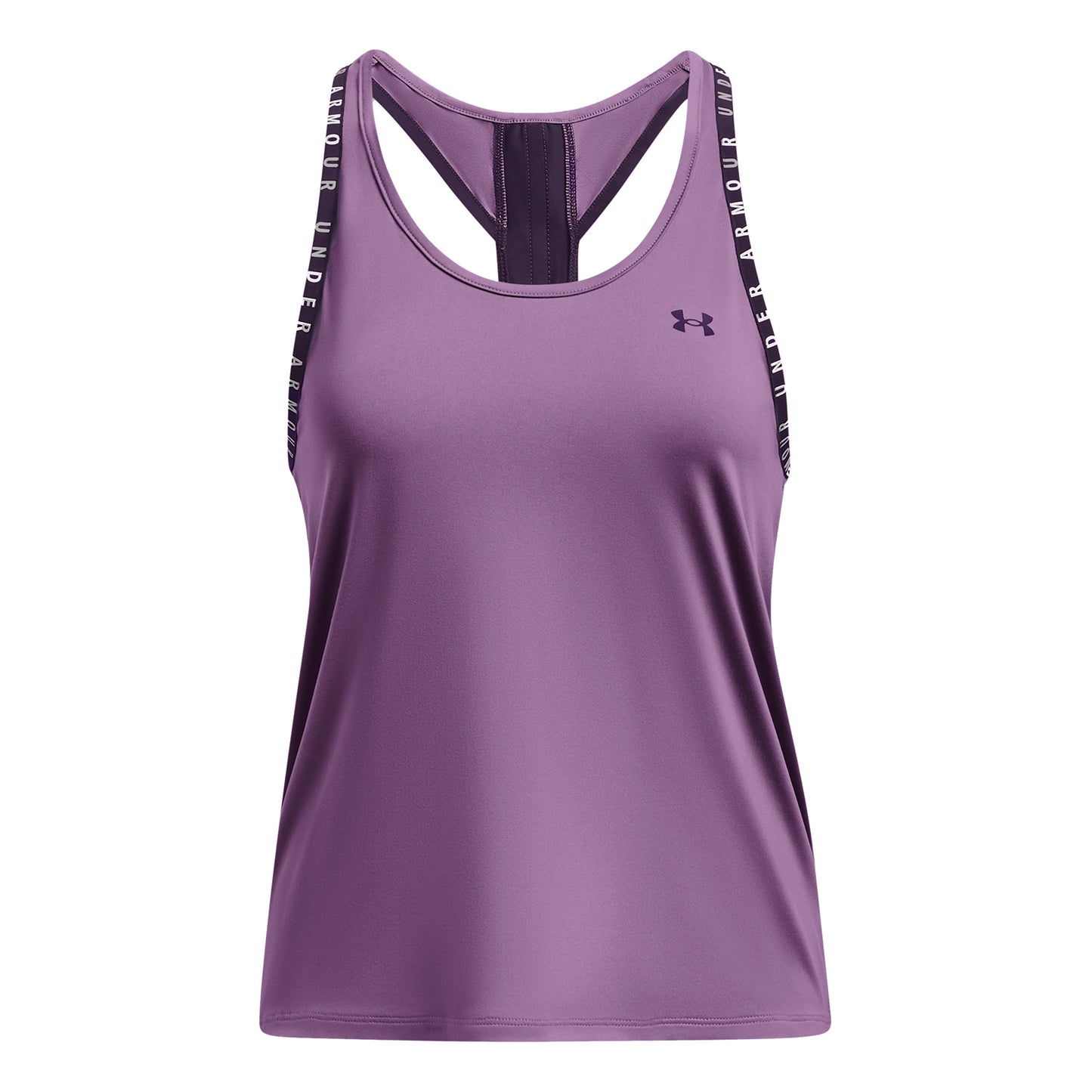 Under Armour Knockout Tanktop Dames - paars, zwart