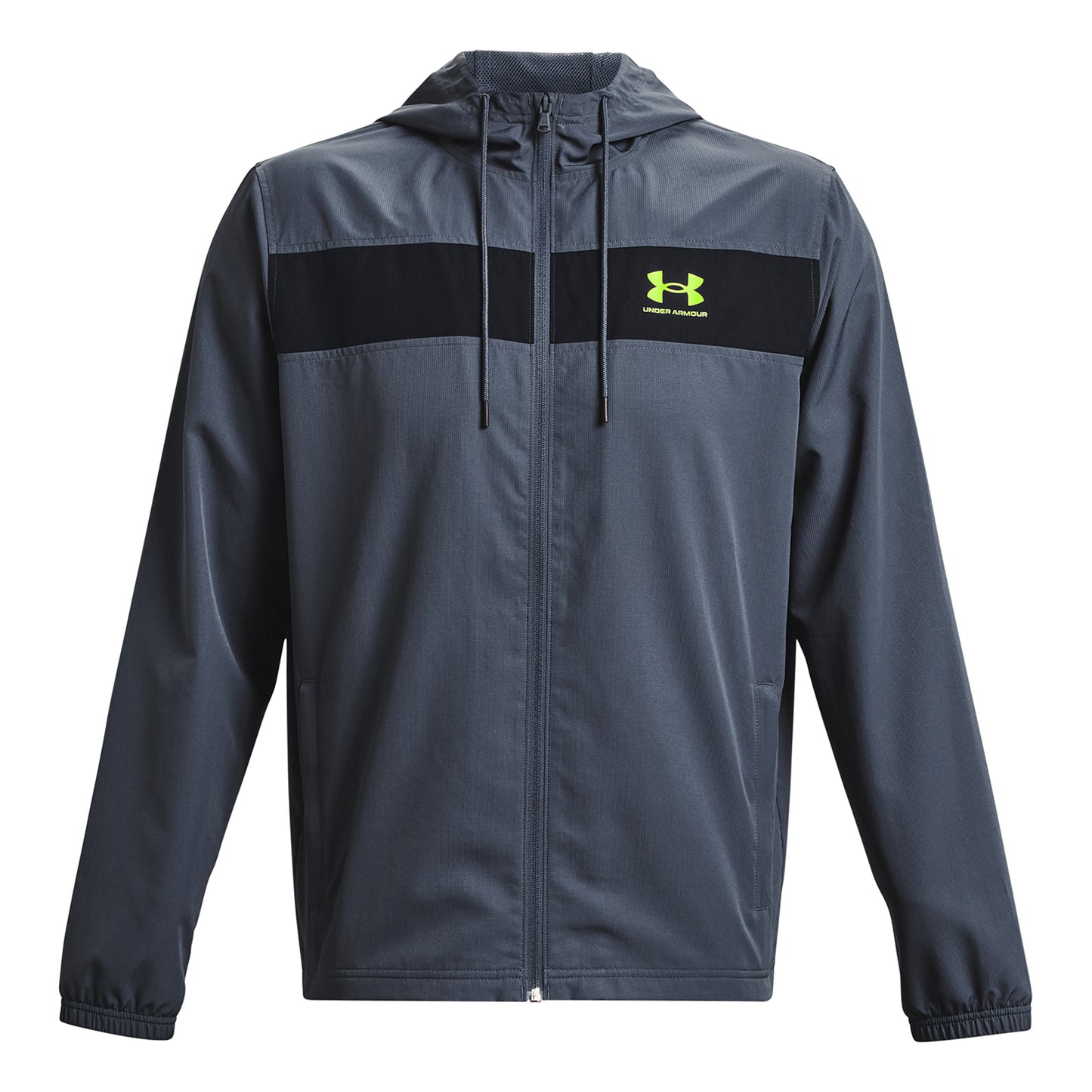 Under Armour Sportstyle Windbreaker Trainingsjack Heren - donkergrijs, zwart