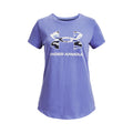 Sportstyle Logo T-shirt Meisjes - paars, veelkleurig