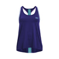 Knockout Tanktop Meisjes - donkerblauw, turkoois