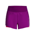 Flex Woven 2in1 Shorts Dames - paars,
