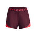 Play Up 3.0 Shorts Dames - donkerrood, rood