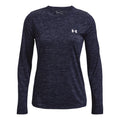Tech Crew Twist Sweatshirt Dames - donkerblauw,