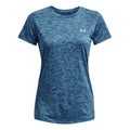 Tech Twist T-shirt Dames - blauw,
