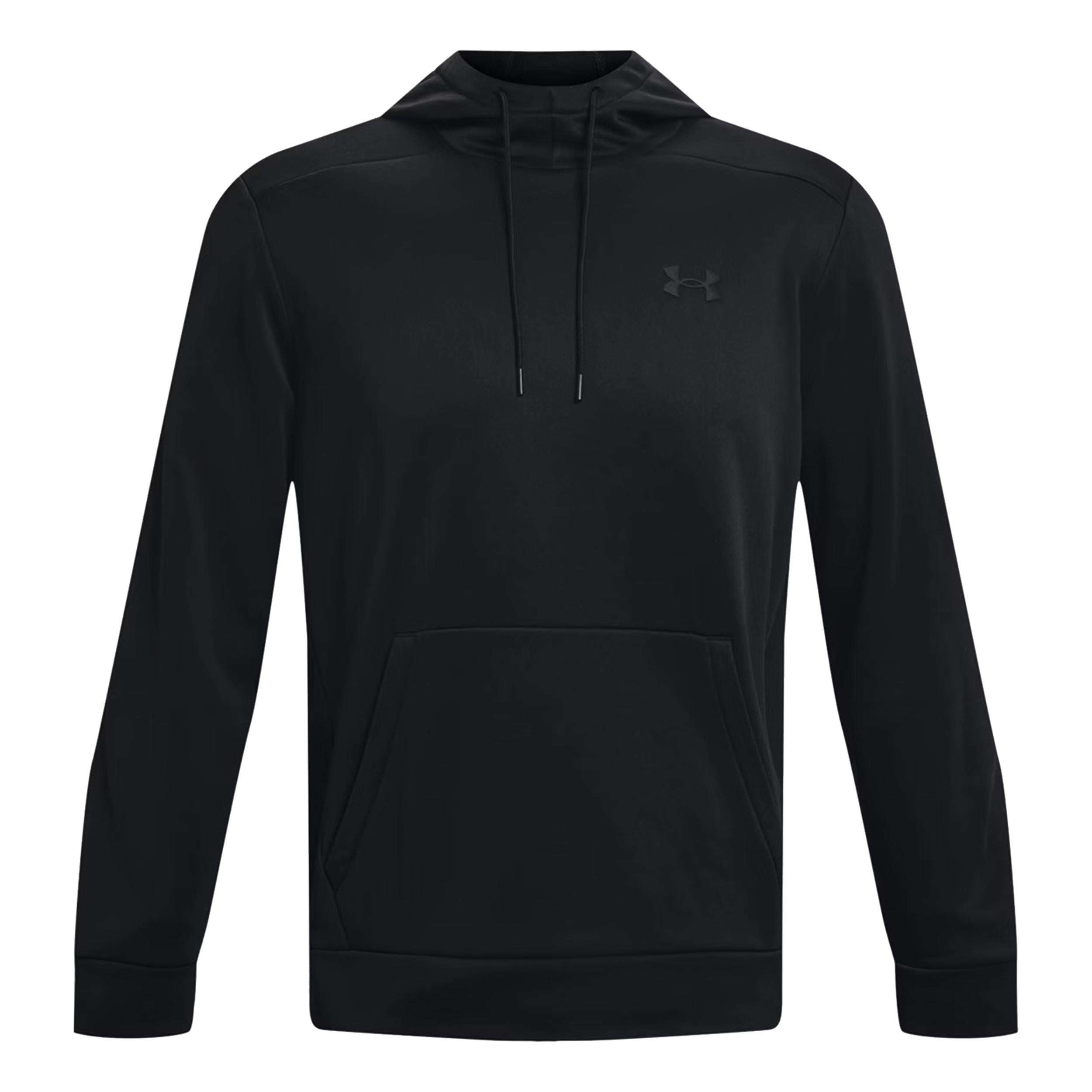 Under Armour Fleece Sweater met capuchon Heren - zwart,