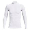Coldgear Comp Mock Longsleeve Heren-Wit
