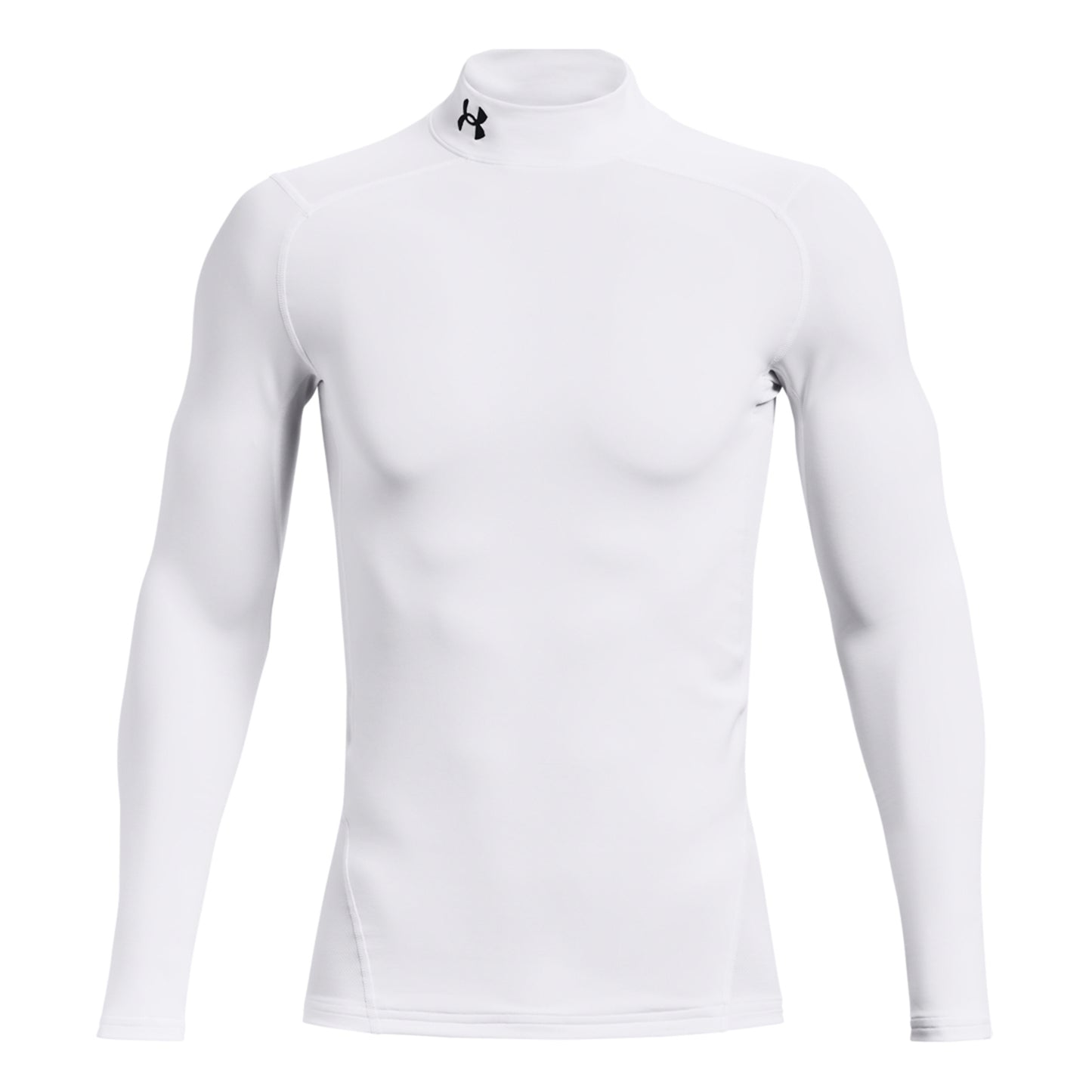 Under Armour Coldgear Comp Mock Longsleeve Heren-Wit